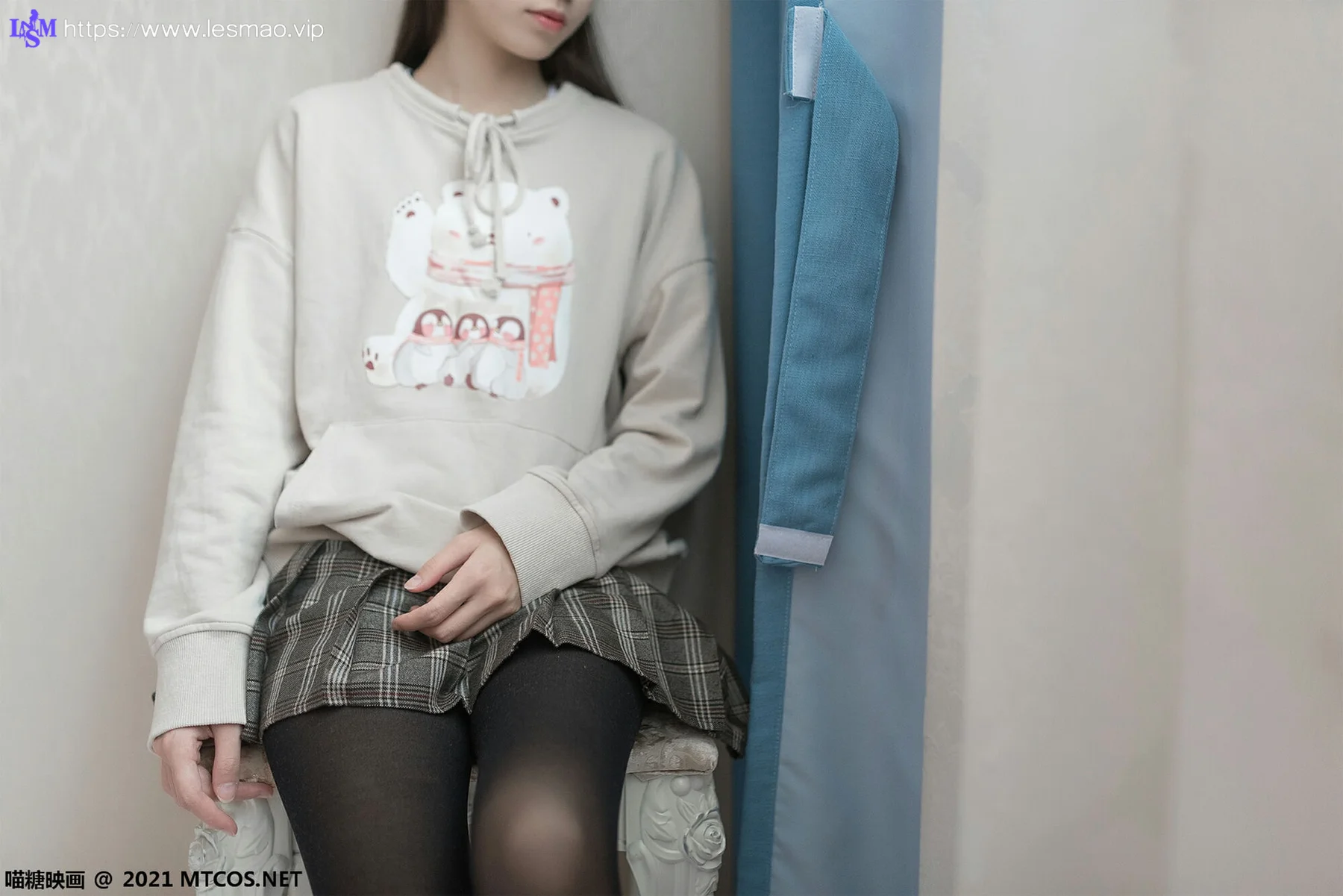 MTYH 喵糖映画 Vol.367 jk制服黑直长 - 20