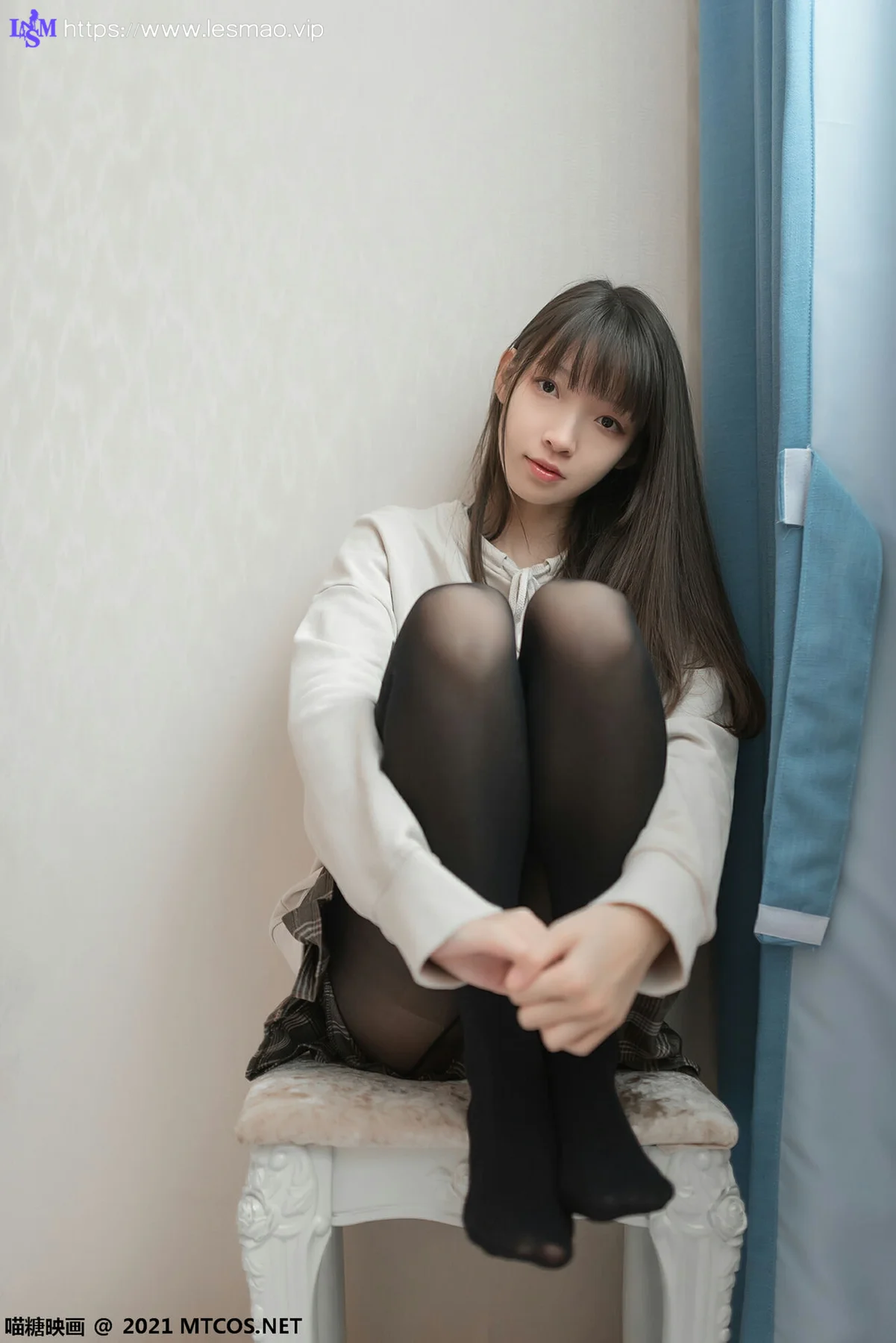 MTYH 喵糖映画 Vol.367 jk制服黑直长 - 29