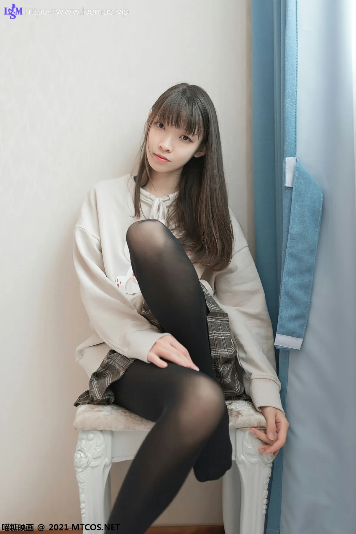 MTYH 喵糖映画 Vol.367 jk制服黑直长 - 30