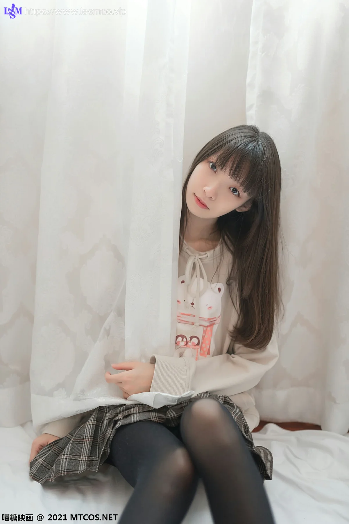 MTYH 喵糖映画 Vol.367 jk制服黑直长 - 42