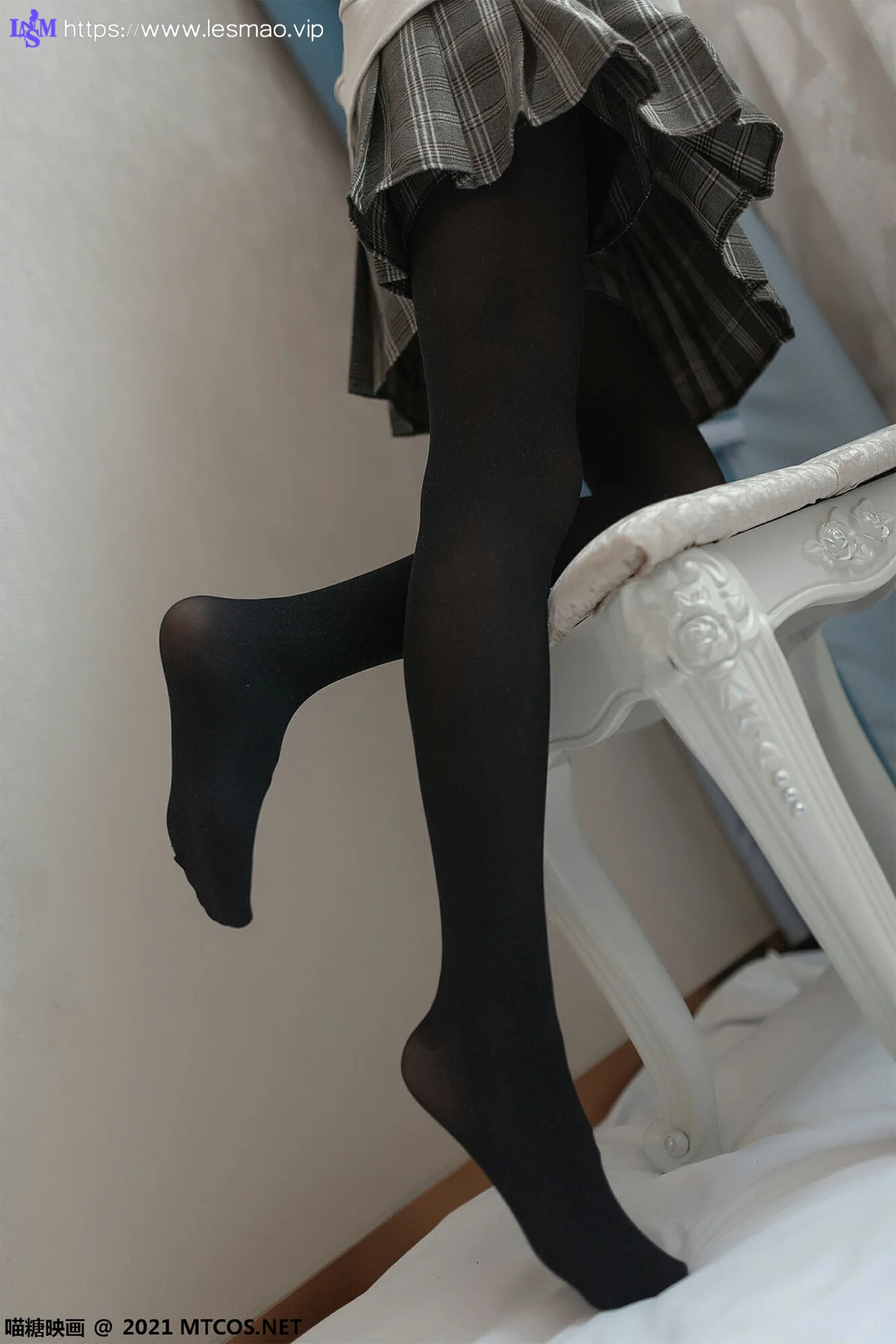 MTYH 喵糖映画 Vol.367 jk制服黑直长 - 47