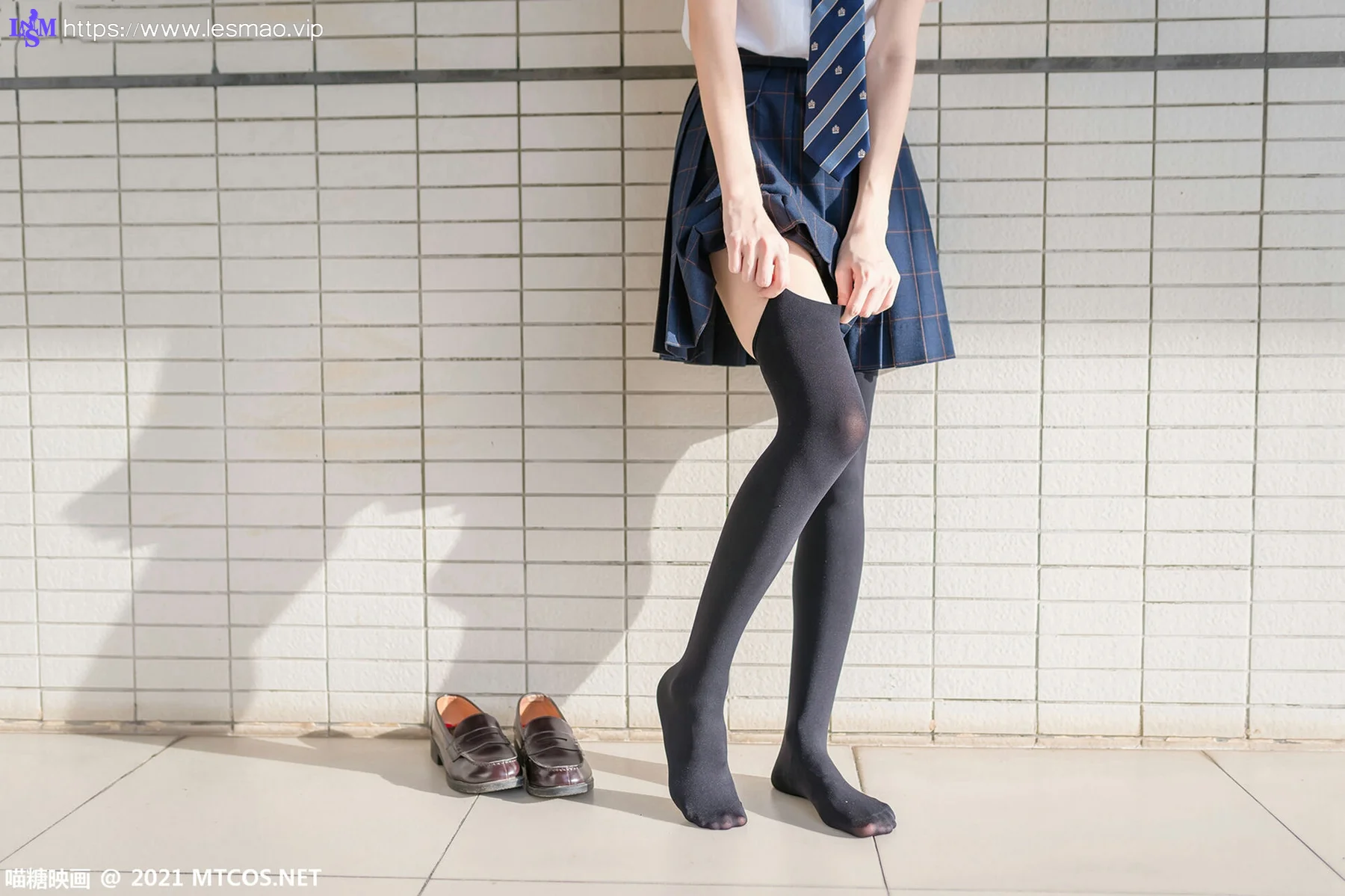 MTYH 喵糖映画 Vol.376 纤纤细腿jk制服 - 11
