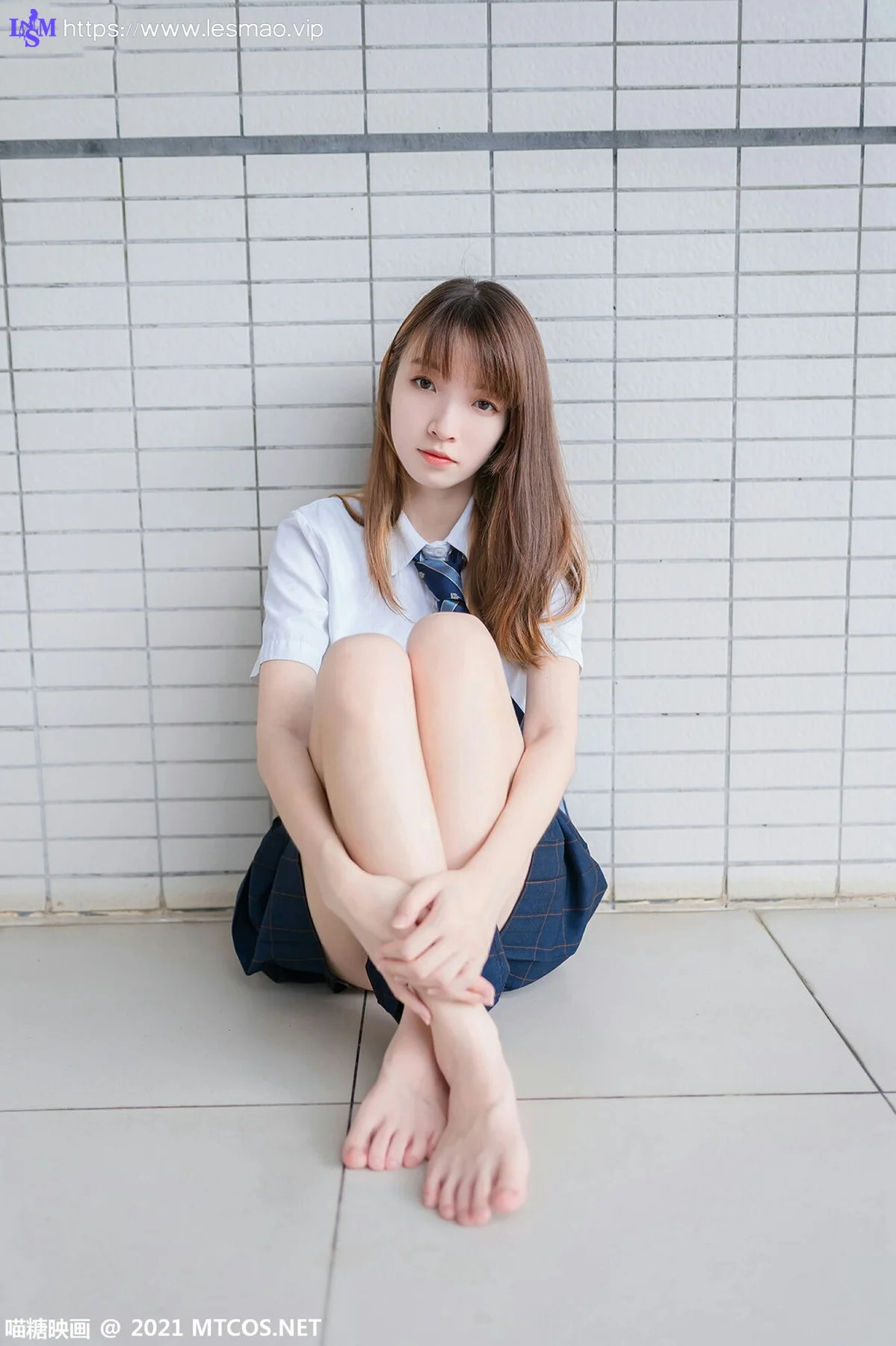 MTYH 喵糖映画 Vol.376 纤纤细腿jk制服 - 13