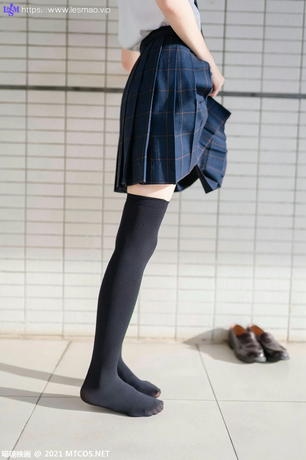 MTYH 喵糖映画 Vol.376 纤纤细腿jk制服 - 18