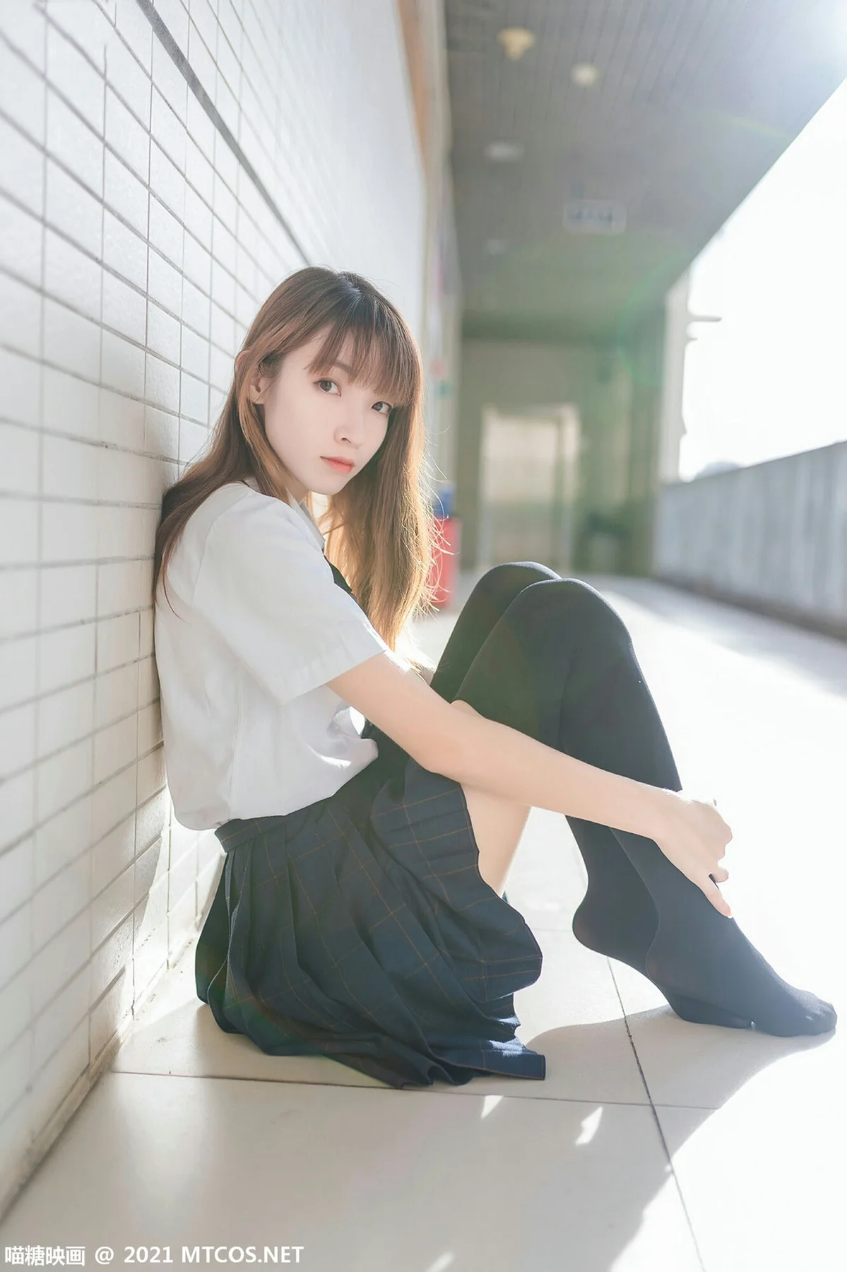 MTYH 喵糖映画 Vol.376 纤纤细腿jk制服 - 22