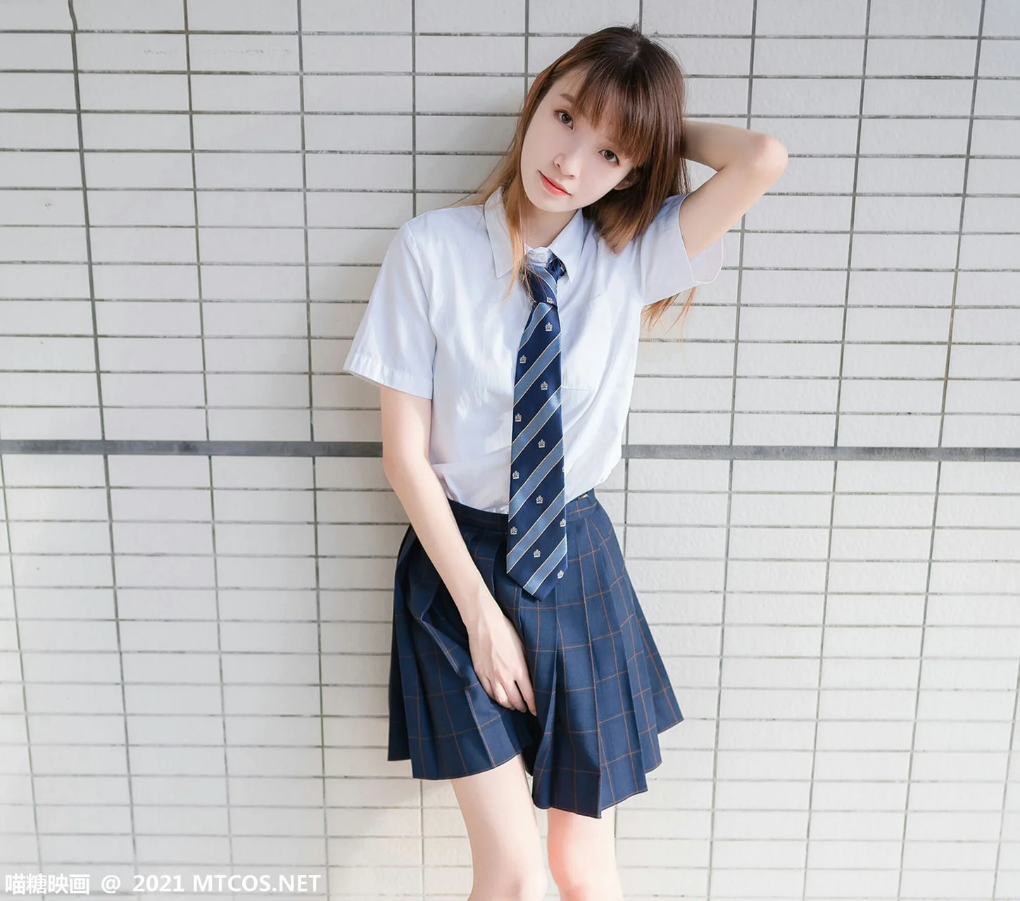 MTYH 喵糖映画 Vol.376 纤纤细腿jk制服 - 37