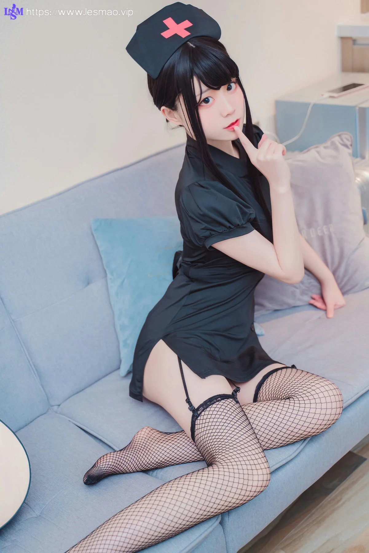 MTYH 喵糖映画 Vol.393 黑色护士 - 8