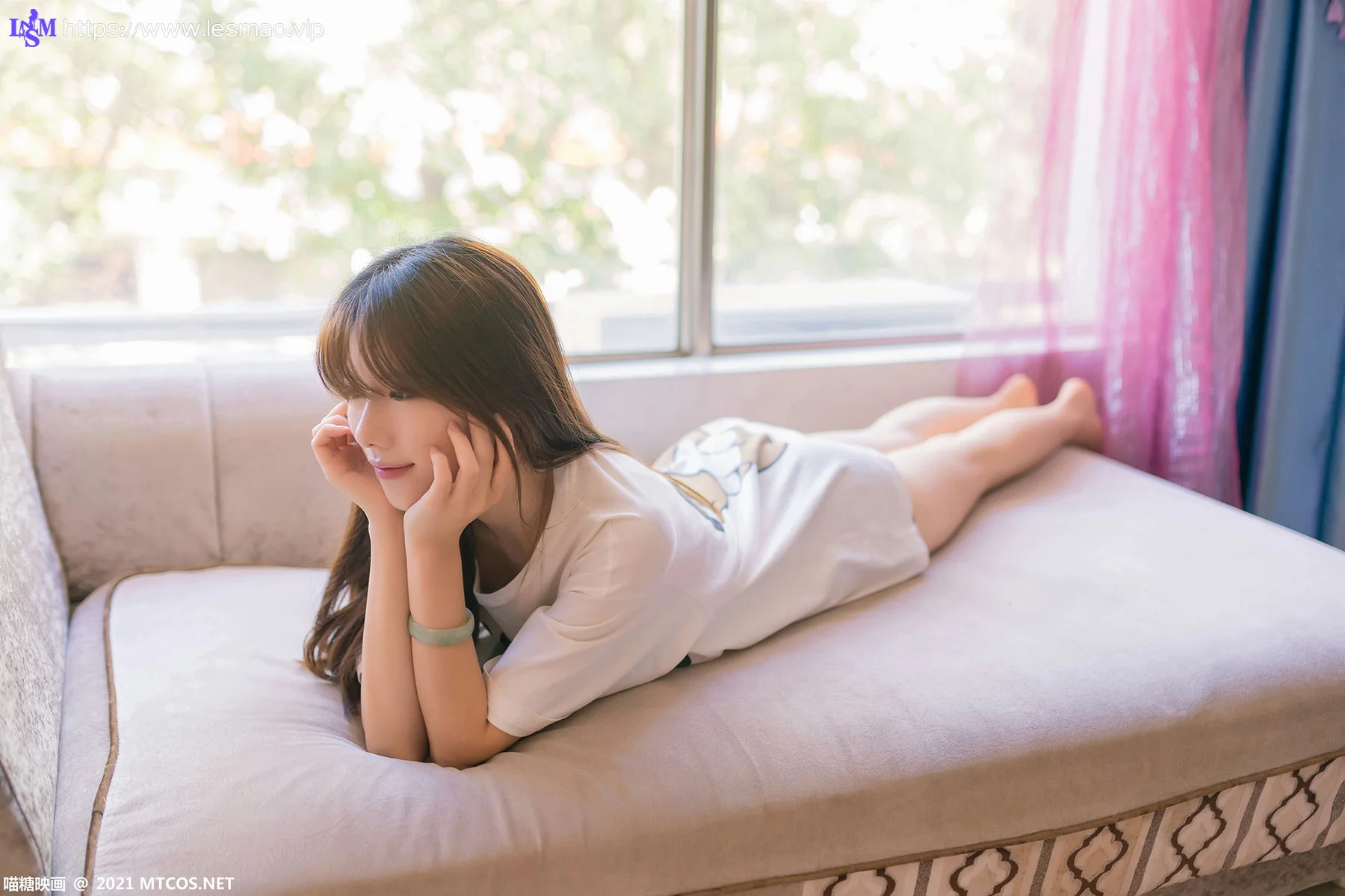 MTYH 喵糖映画 Vol.405 白t少女 - 17