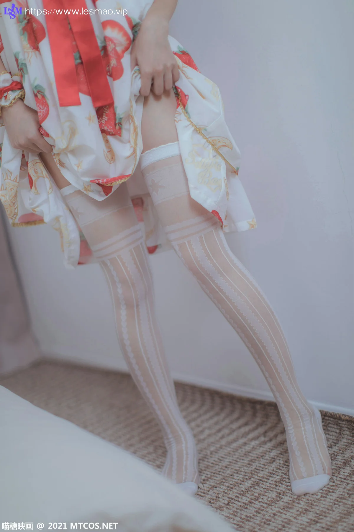 MTYH 喵糖映画 Vol.407 草莓小裙子 - 12