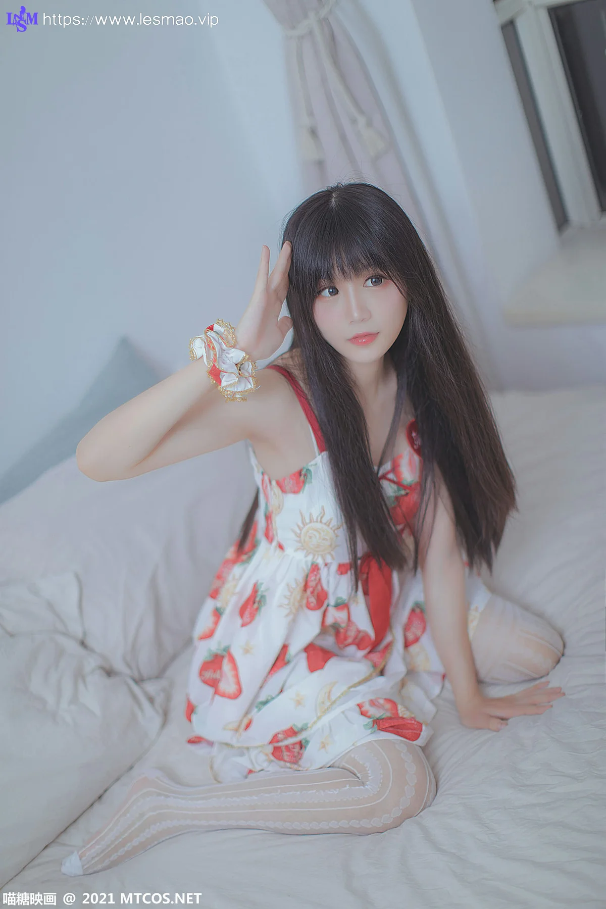 MTYH 喵糖映画 Vol.407 草莓小裙子 - 13