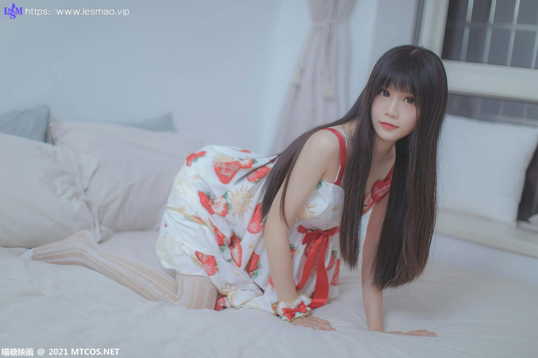 MTYH 喵糖映画 Vol.407 草莓小裙子 - 14