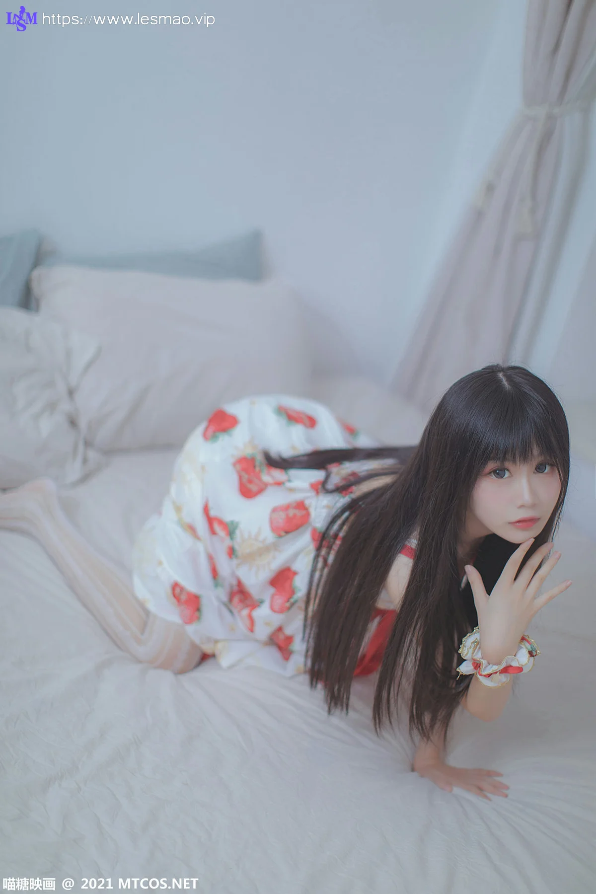 MTYH 喵糖映画 Vol.407 草莓小裙子 - 16