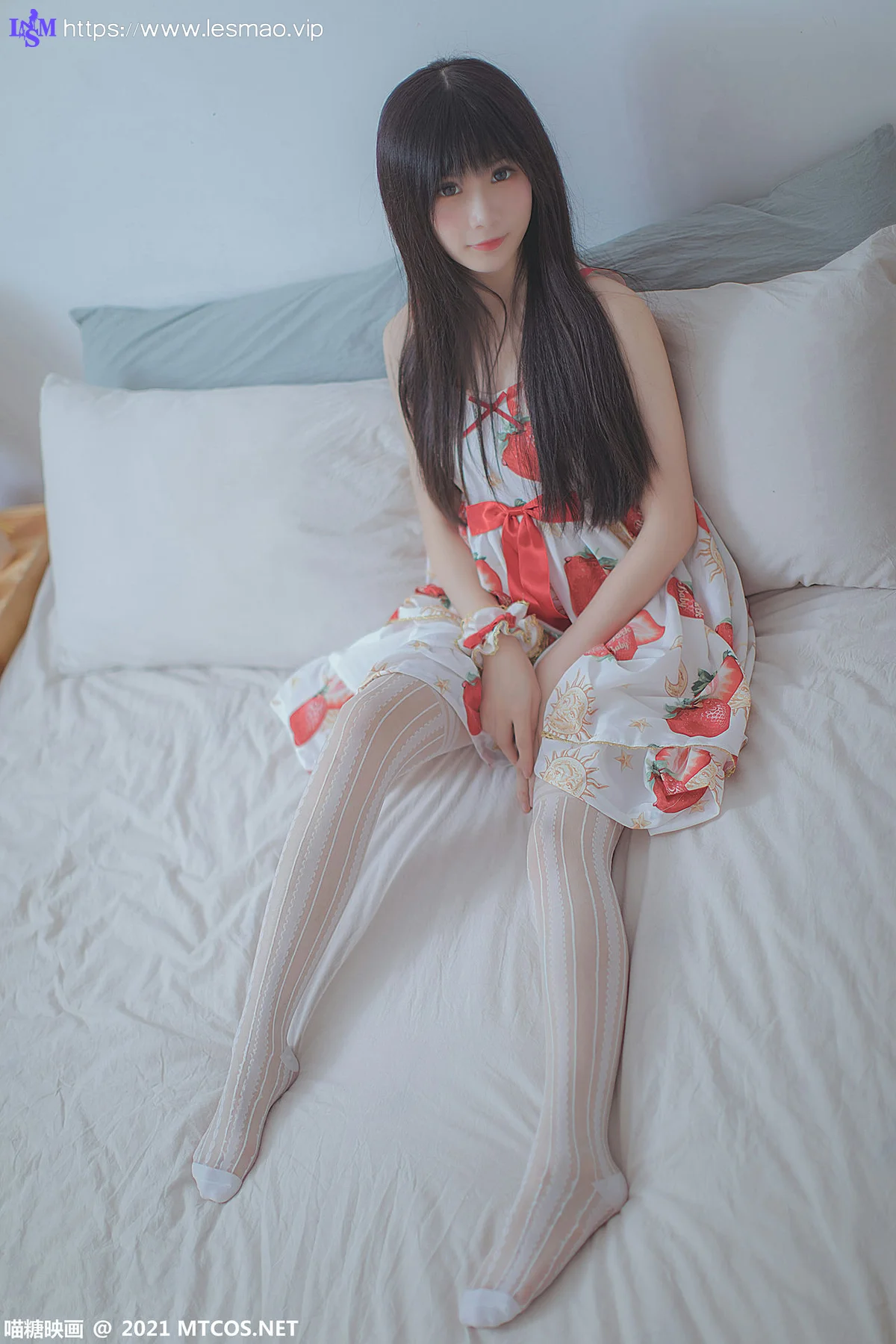 MTYH 喵糖映画 Vol.407 草莓小裙子 - 17