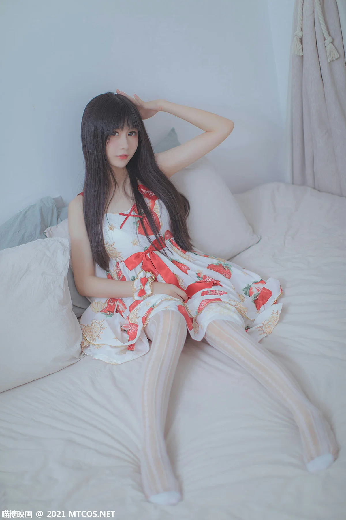 MTYH 喵糖映画 Vol.407 草莓小裙子 - 21