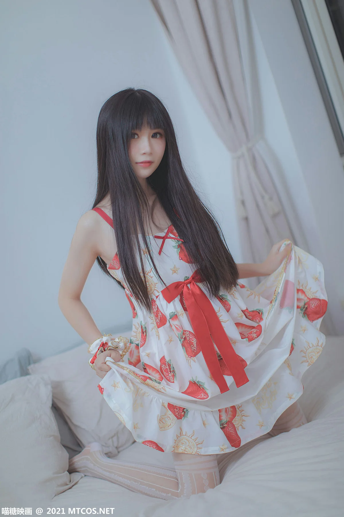 MTYH 喵糖映画 Vol.407 草莓小裙子 - 22