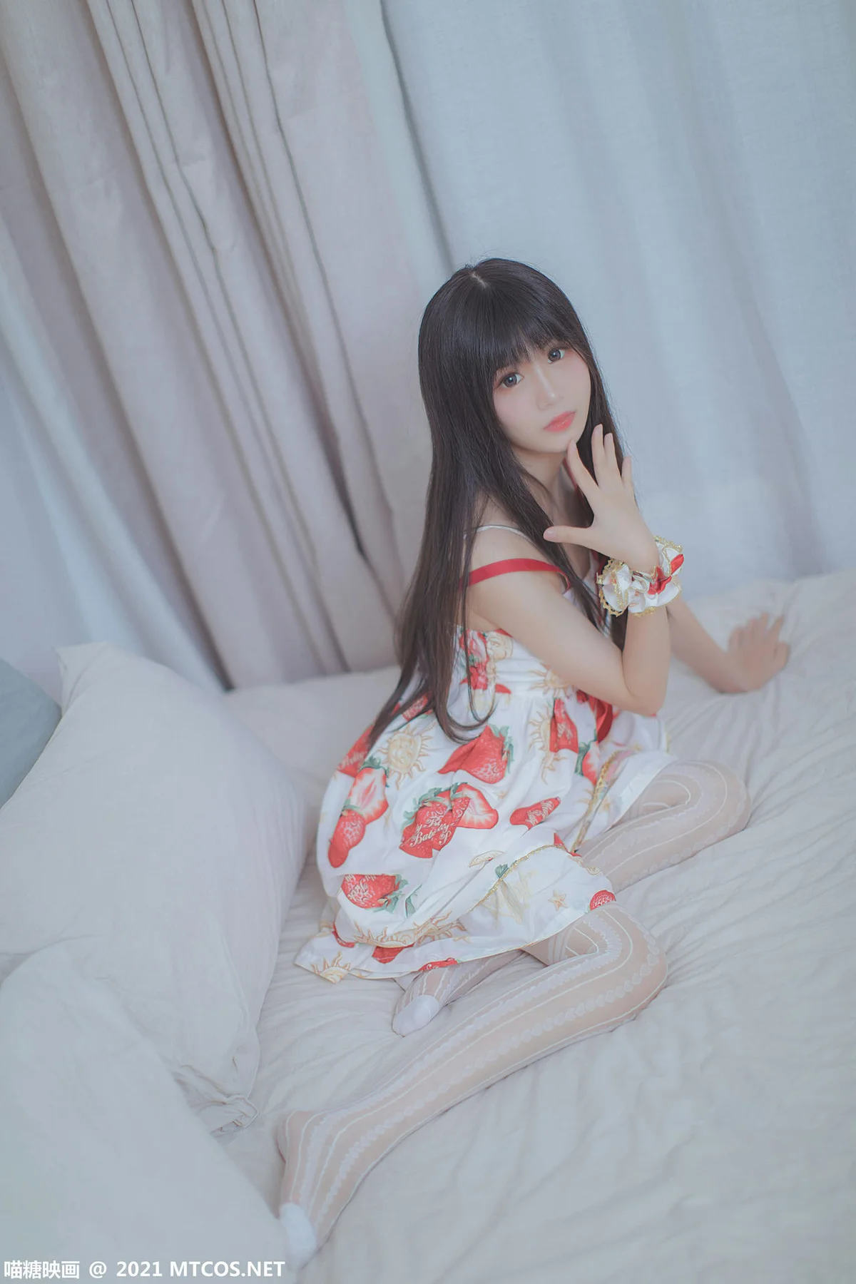 MTYH 喵糖映画 Vol.407 草莓小裙子 - 27