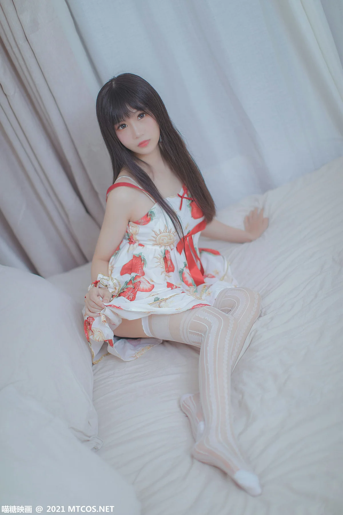 MTYH 喵糖映画 Vol.407 草莓小裙子 - 28
