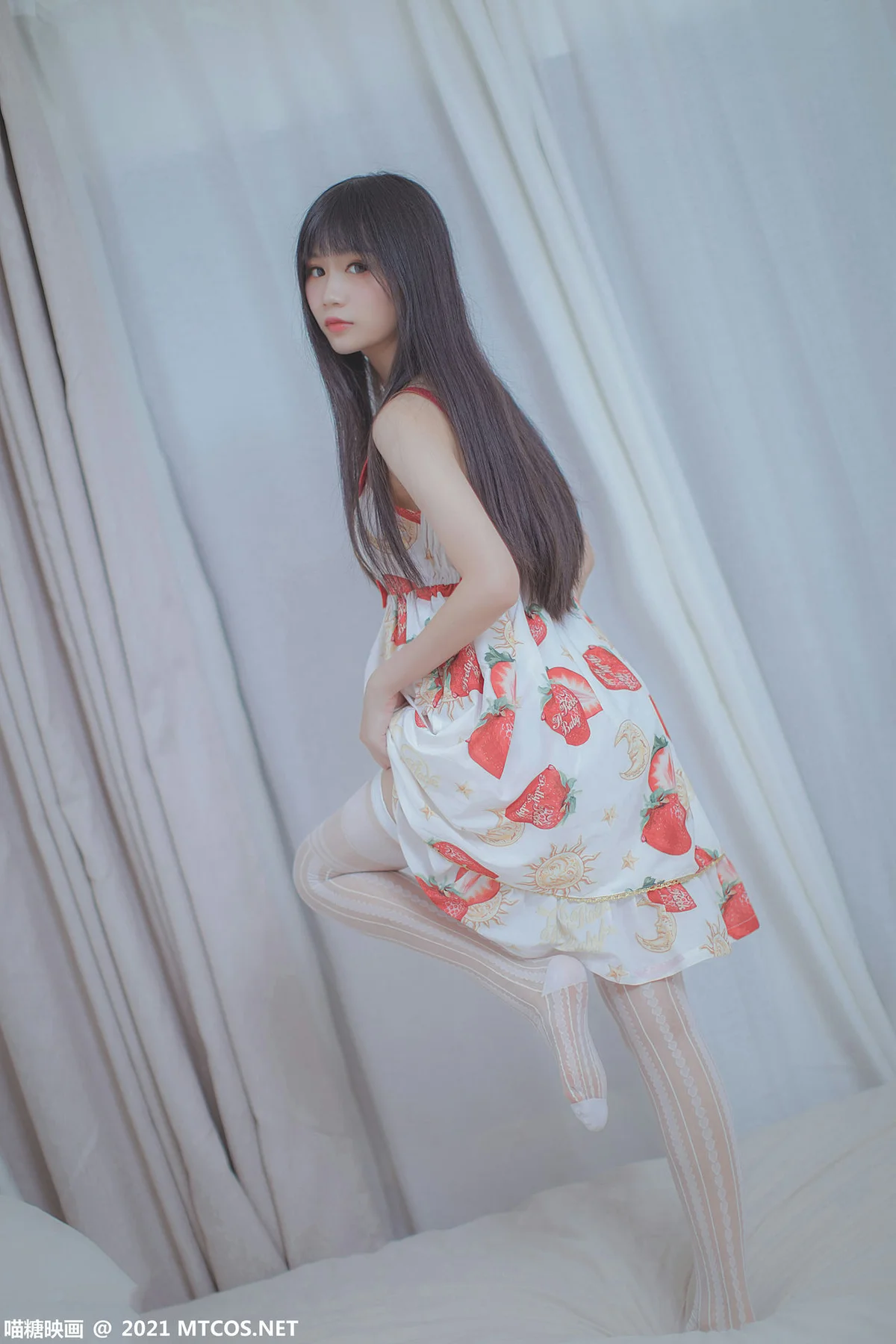 MTYH 喵糖映画 Vol.407 草莓小裙子 - 29