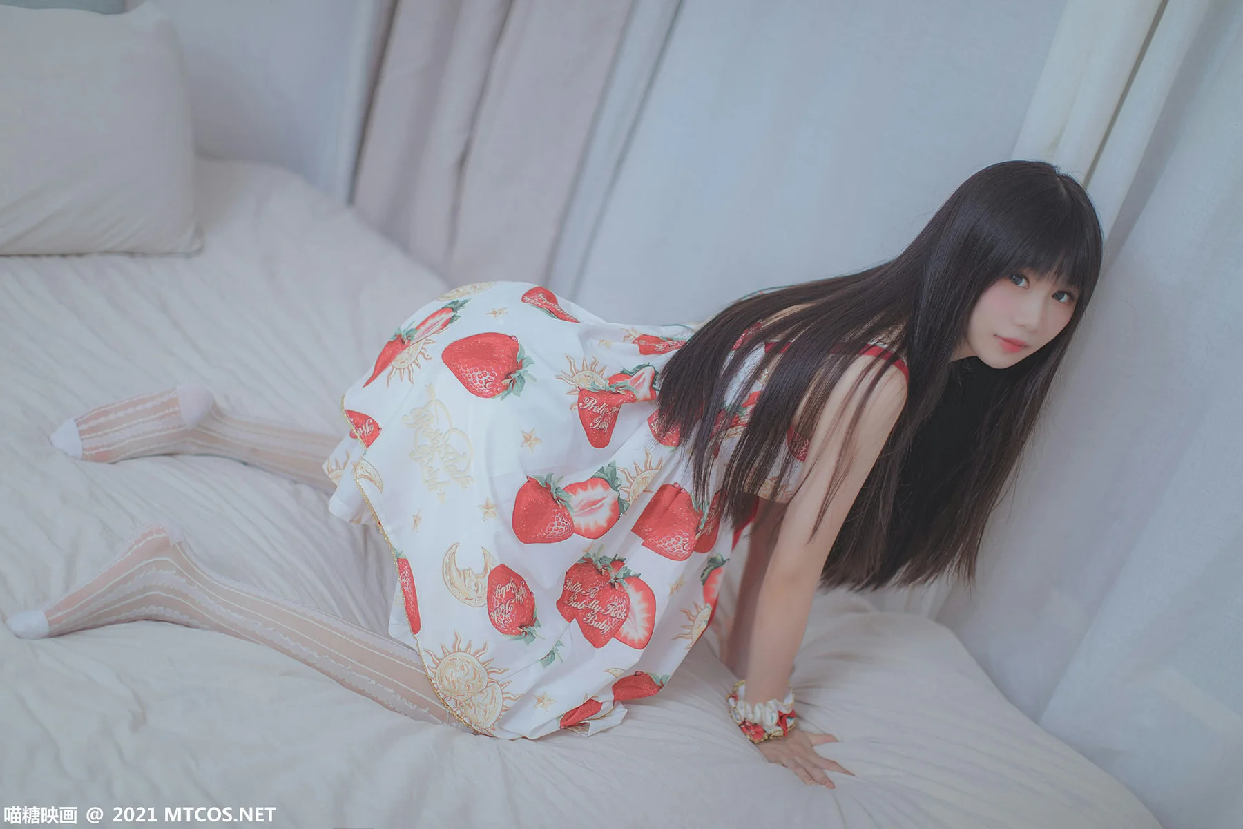 MTYH 喵糖映画 Vol.407 草莓小裙子 - 32