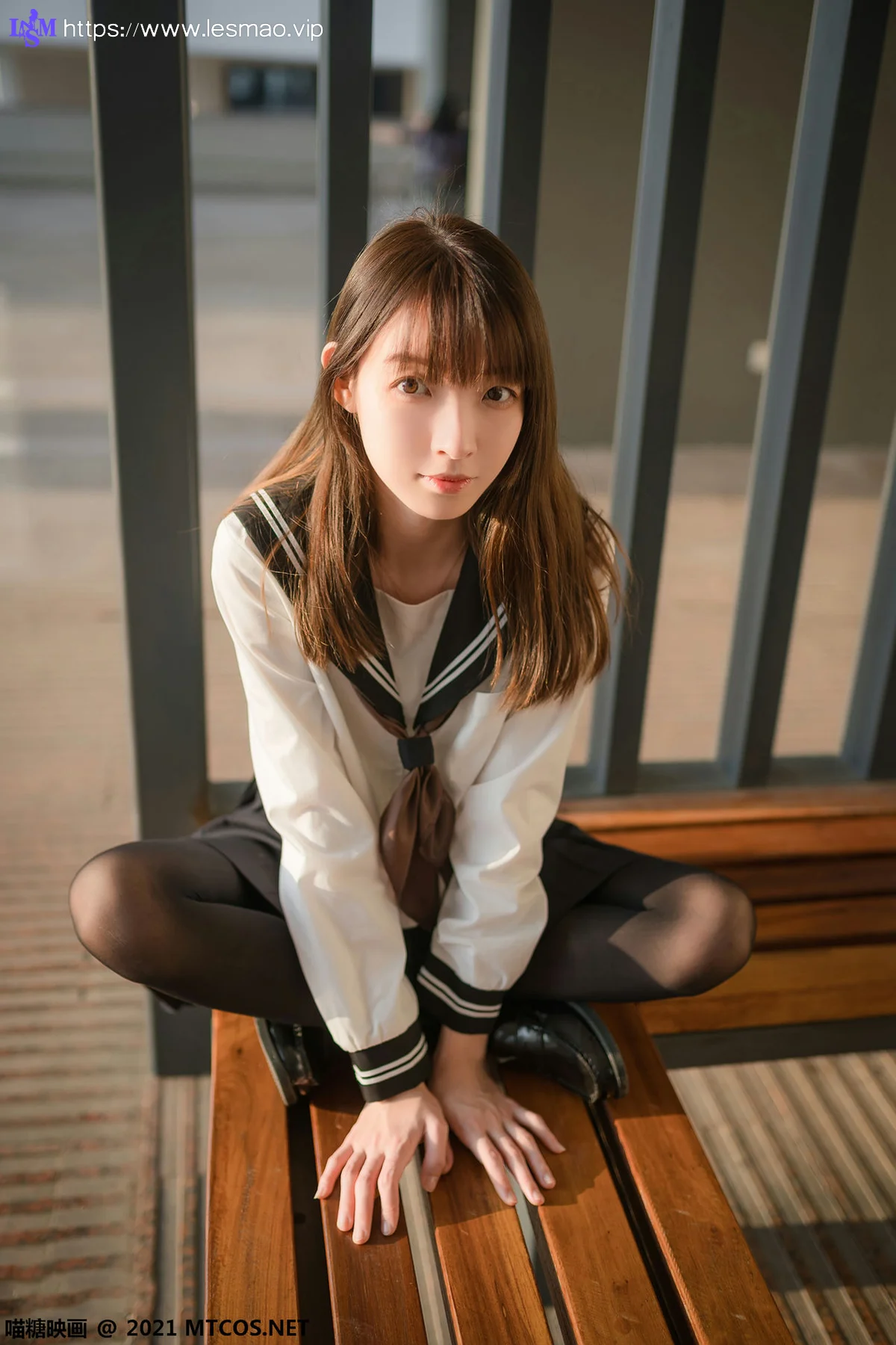 MTYH 喵糖映画 Vol.409 黄昏下的jk - 18