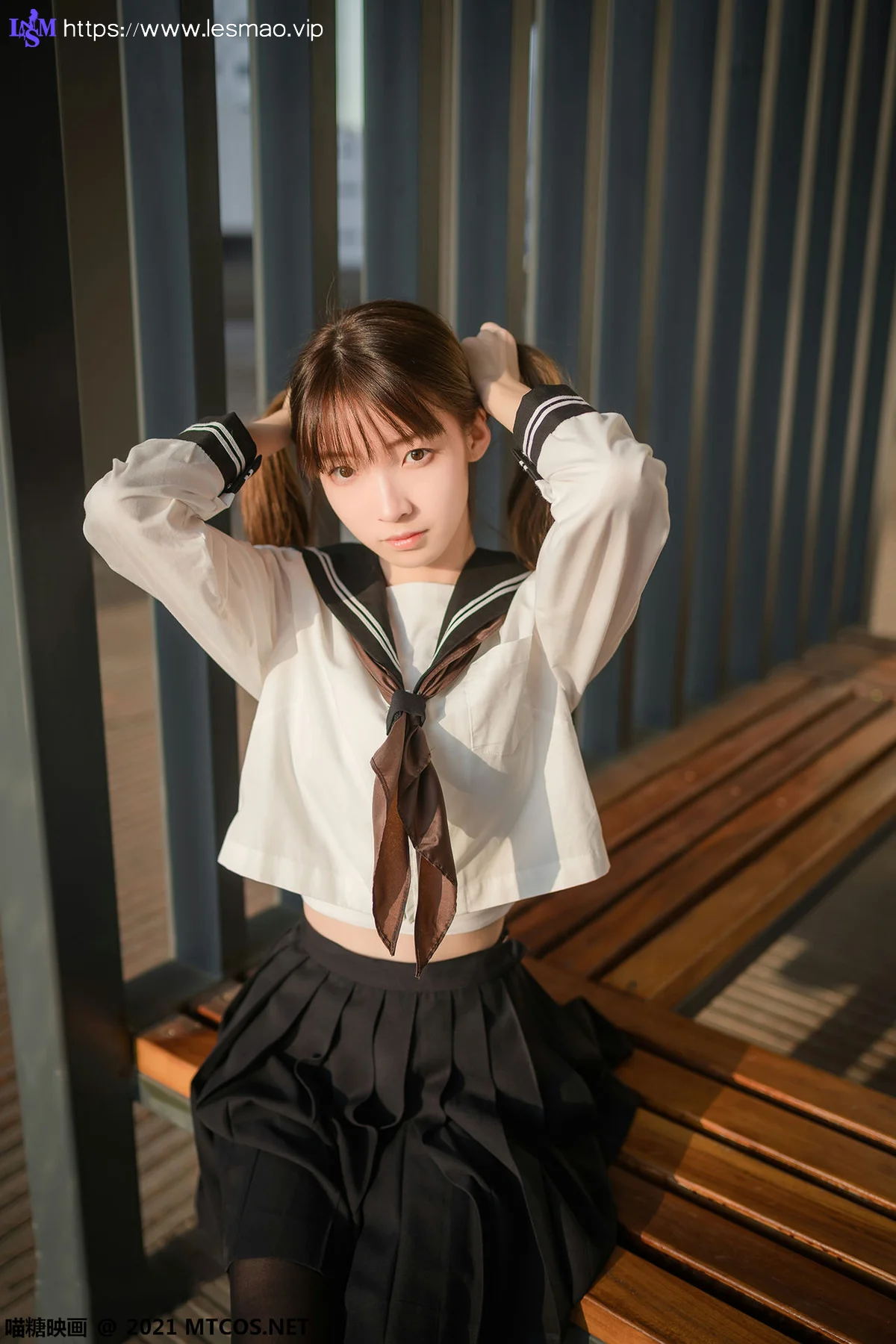 MTYH 喵糖映画 Vol.409 黄昏下的jk - 20