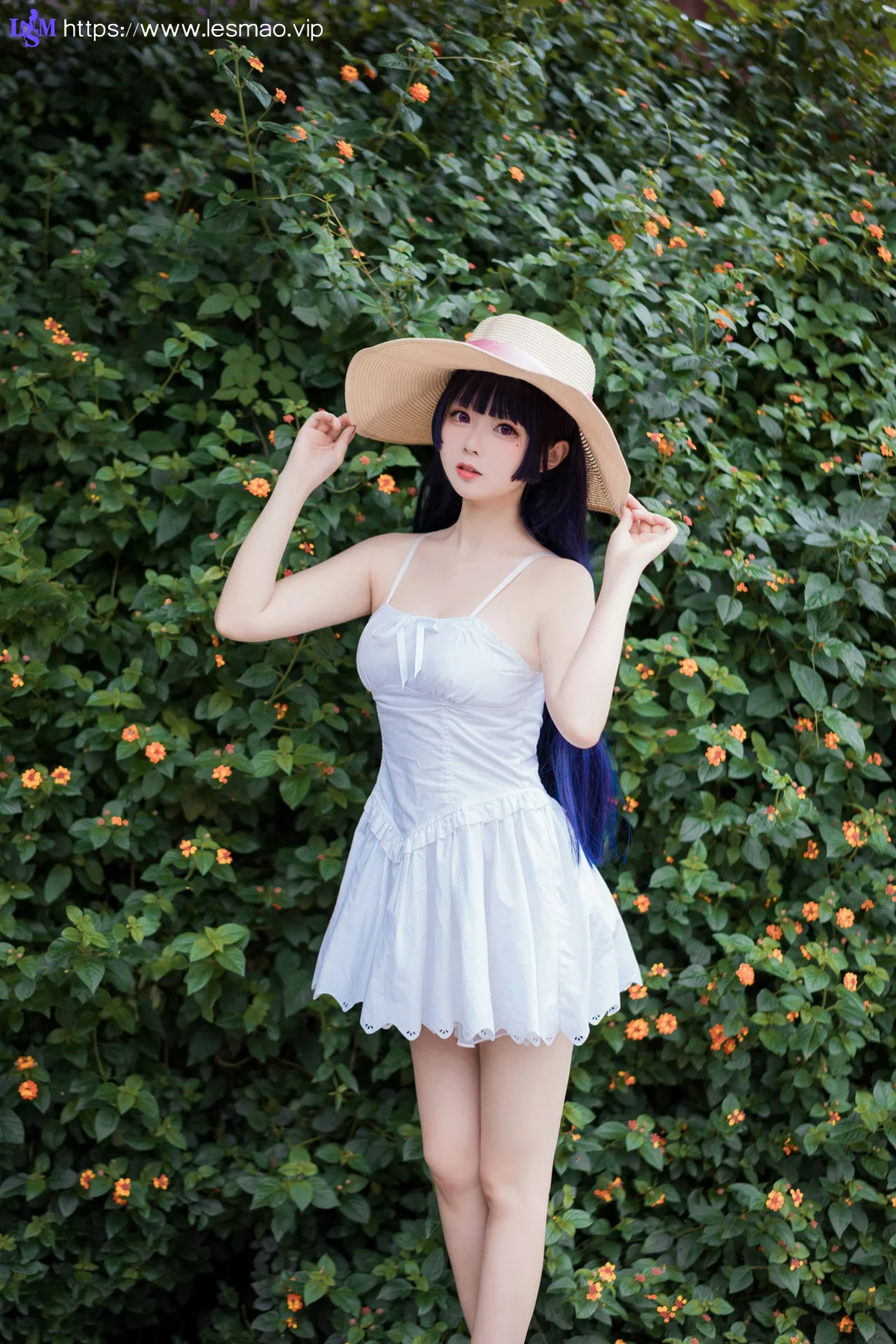 MTYH 喵糖映画 Vol.414 花园白裙 - 15