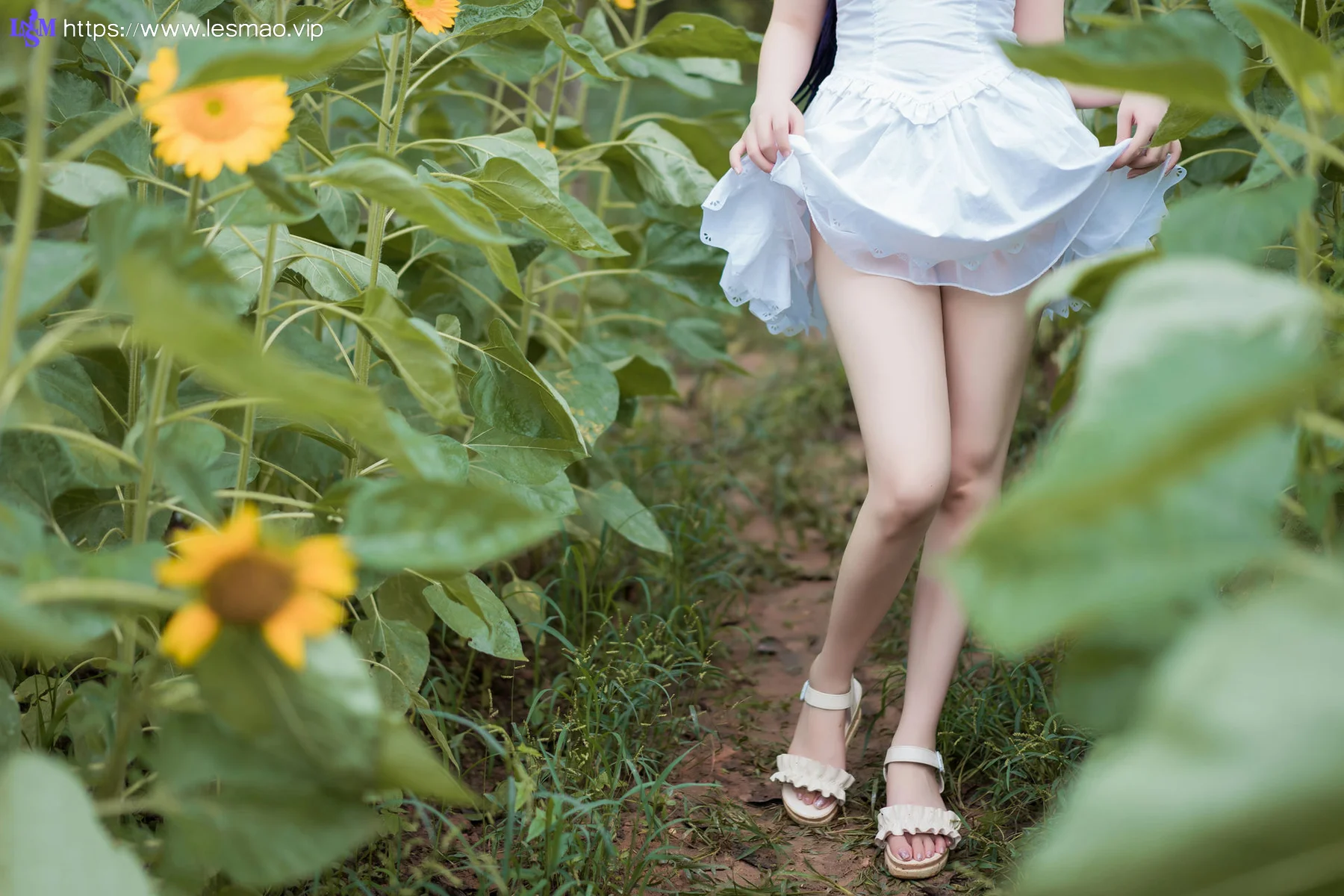 MTYH 喵糖映画 Vol.414 花园白裙 - 19
