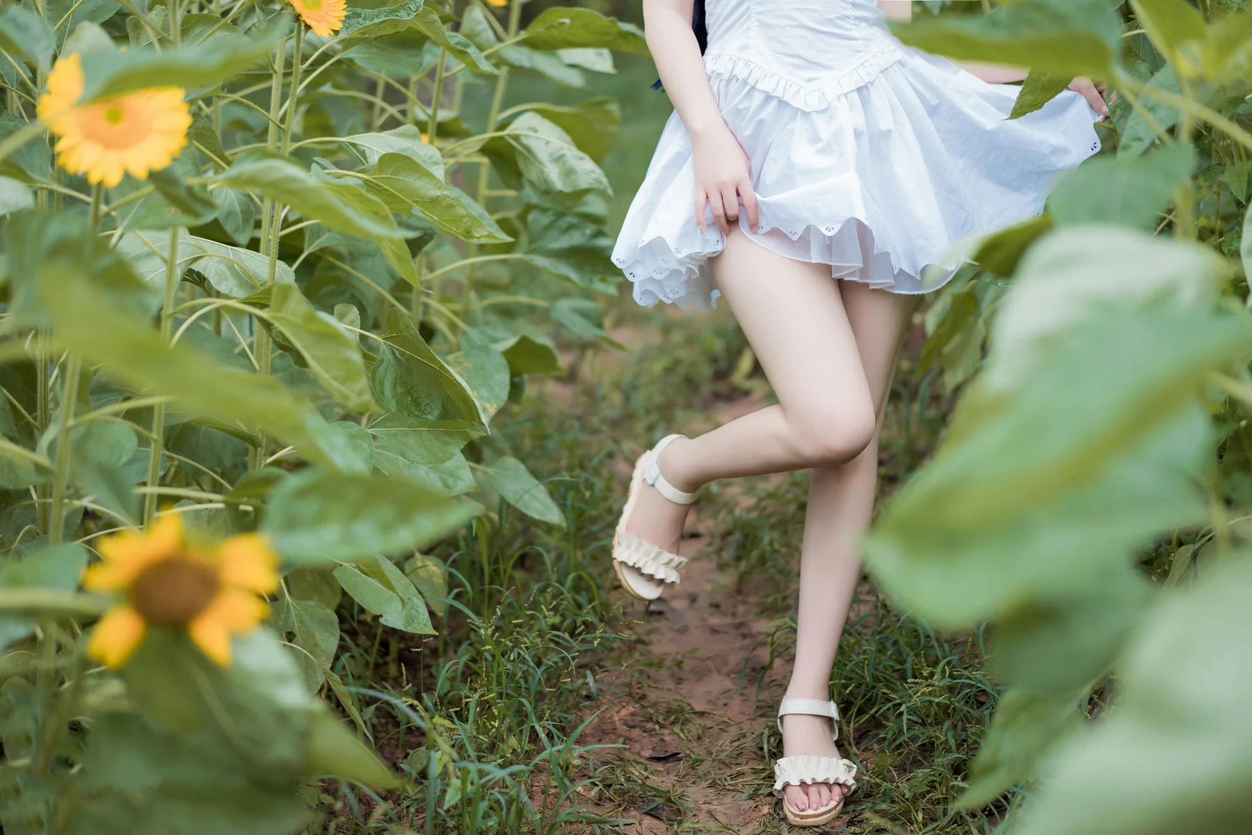 MTYH 喵糖映画 Vol.414 花园白裙 - 22