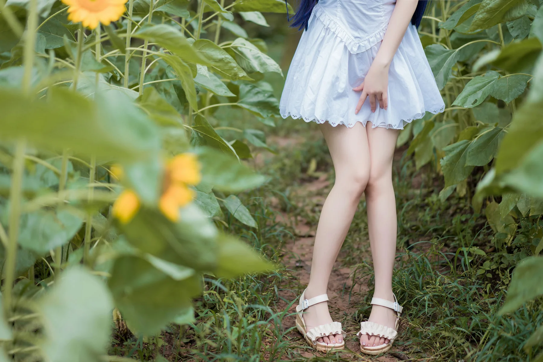 MTYH 喵糖映画 Vol.414 花园白裙 - 23