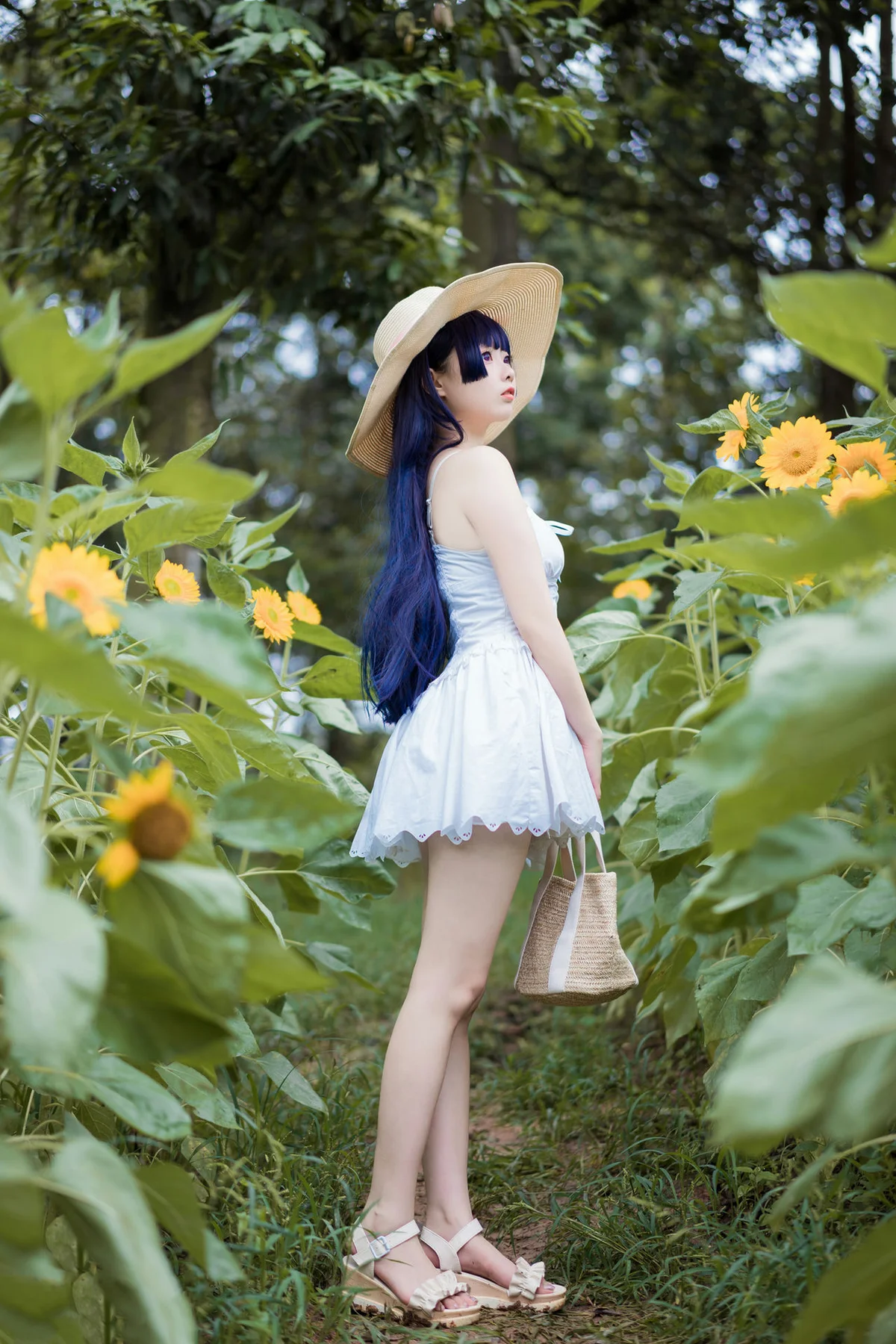 MTYH 喵糖映画 Vol.414 花园白裙 - 27