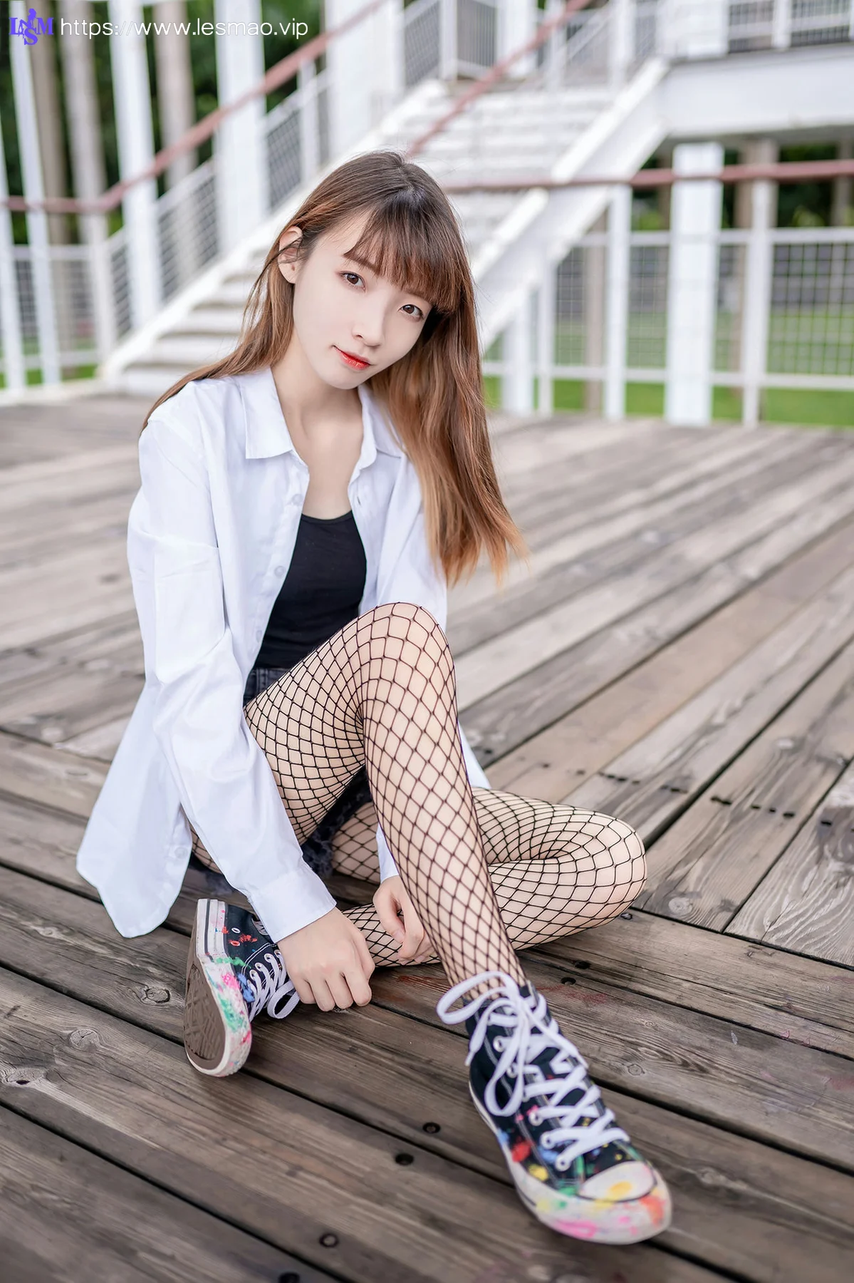 MTYH 喵糖映画 Vol.422 网袜少女 - 17
