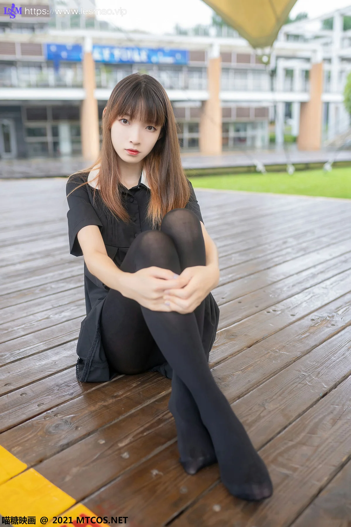 MTYH 喵糖映画 Vol.423 黑裙黑袜 - 14