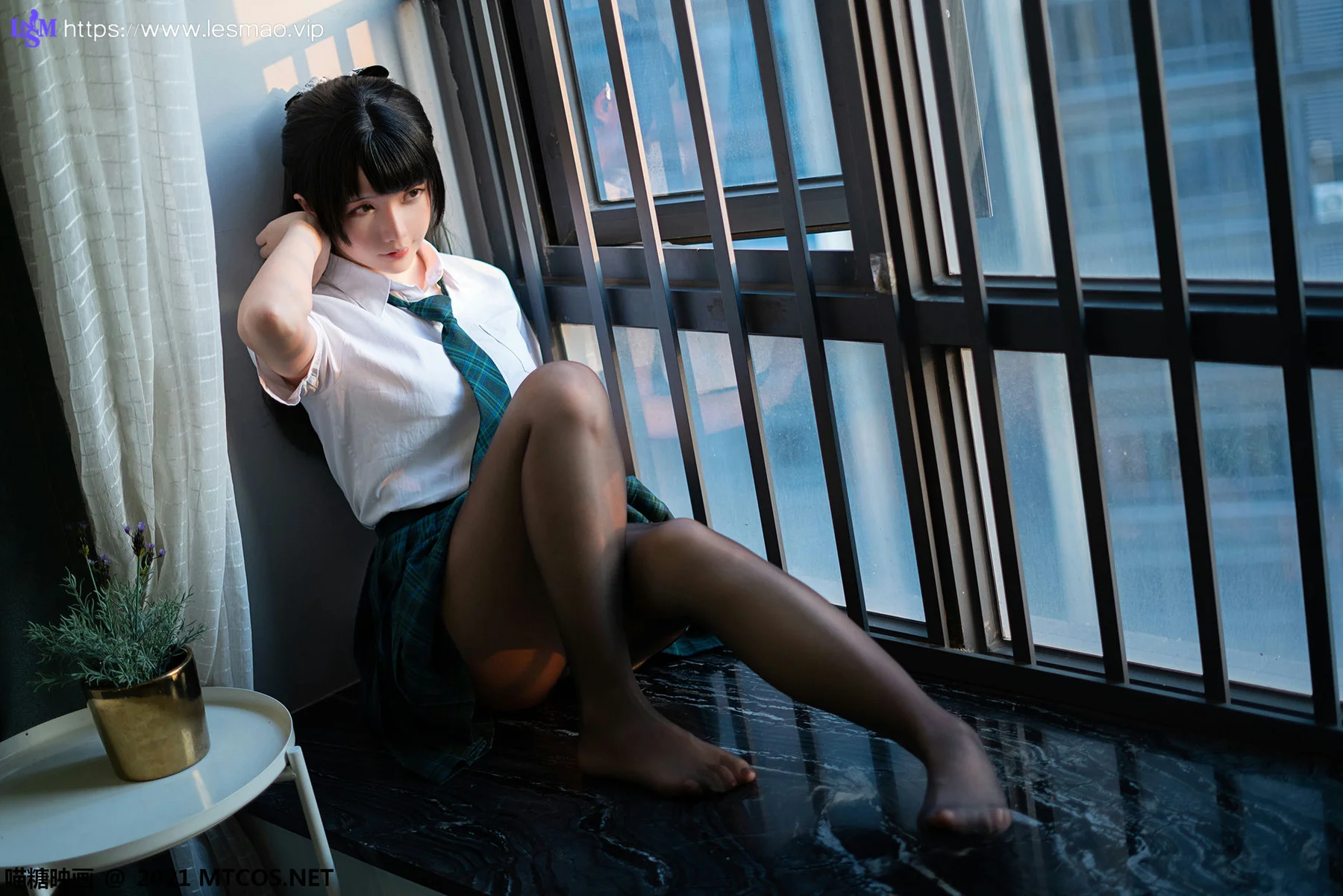 MTYH 喵糖映画 Vol.435 绿色jk - 6