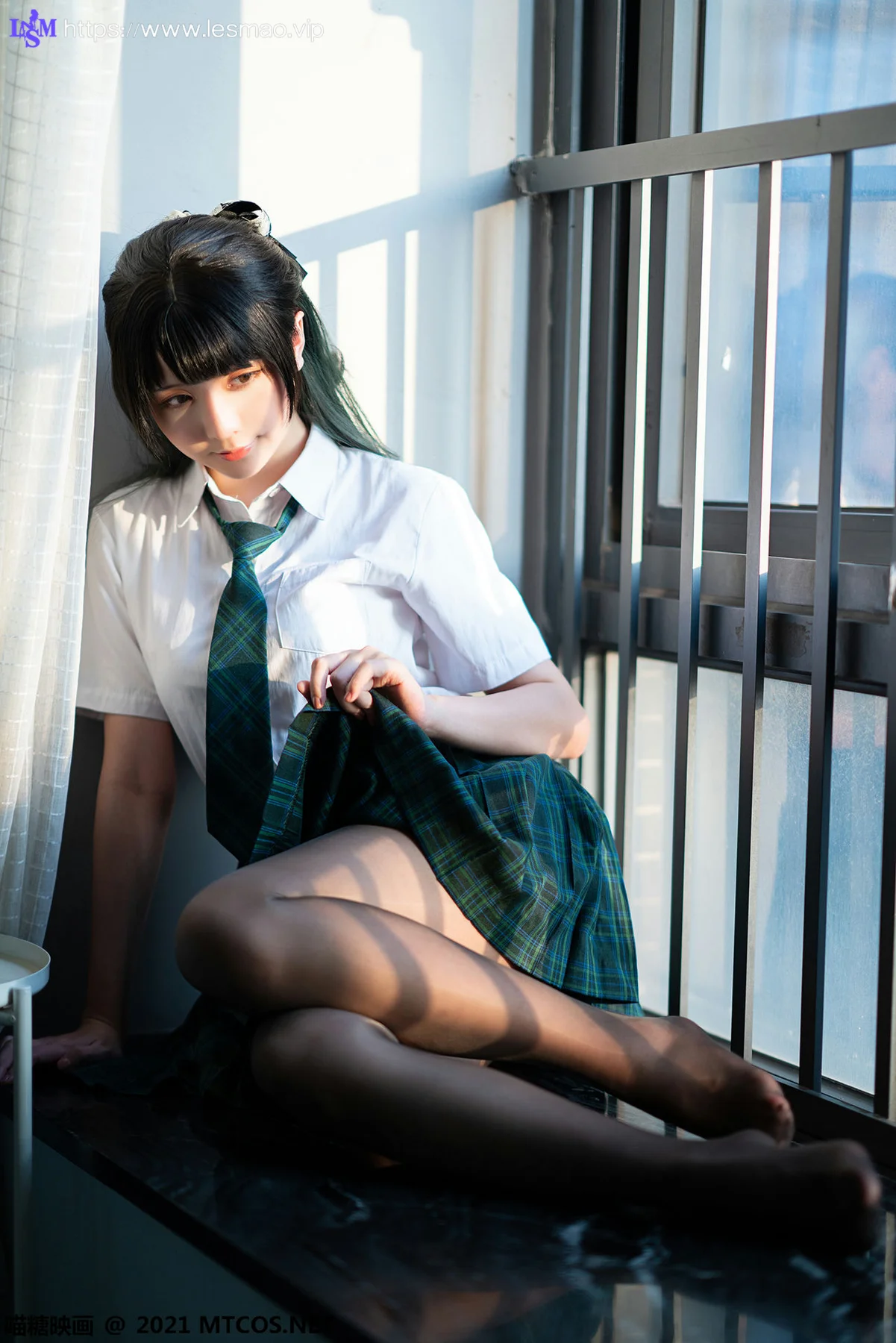MTYH 喵糖映画 Vol.435 绿色jk - 12