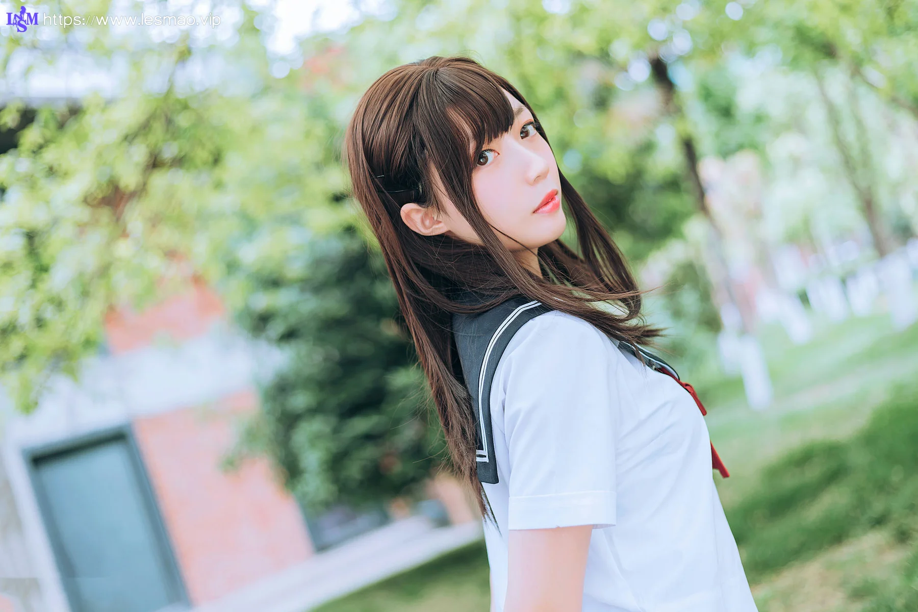 MTYH 喵糖映画 Vol.446 绿意jk制服 - 11