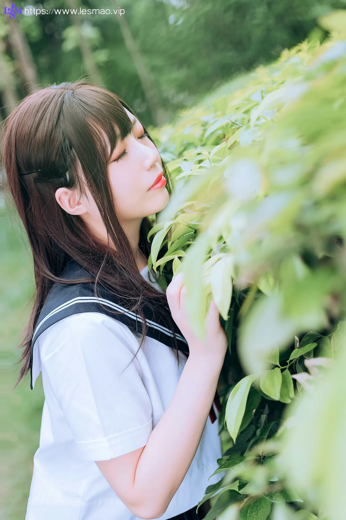 MTYH 喵糖映画 Vol.446 绿意jk制服 - 14