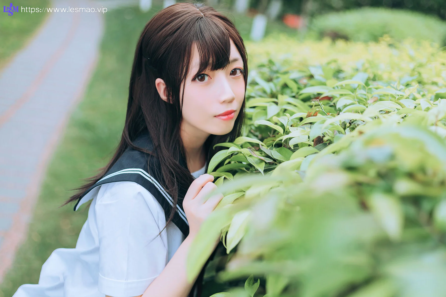 MTYH 喵糖映画 Vol.446 绿意jk制服 - 17