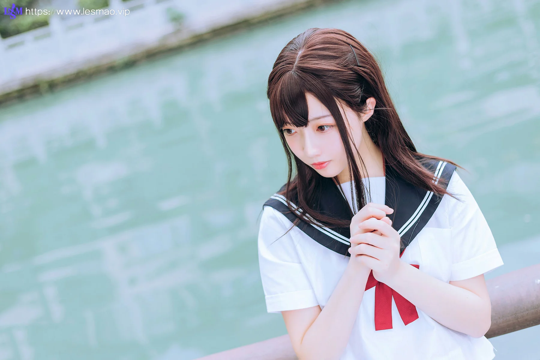 MTYH 喵糖映画 Vol.446 绿意jk制服 - 18