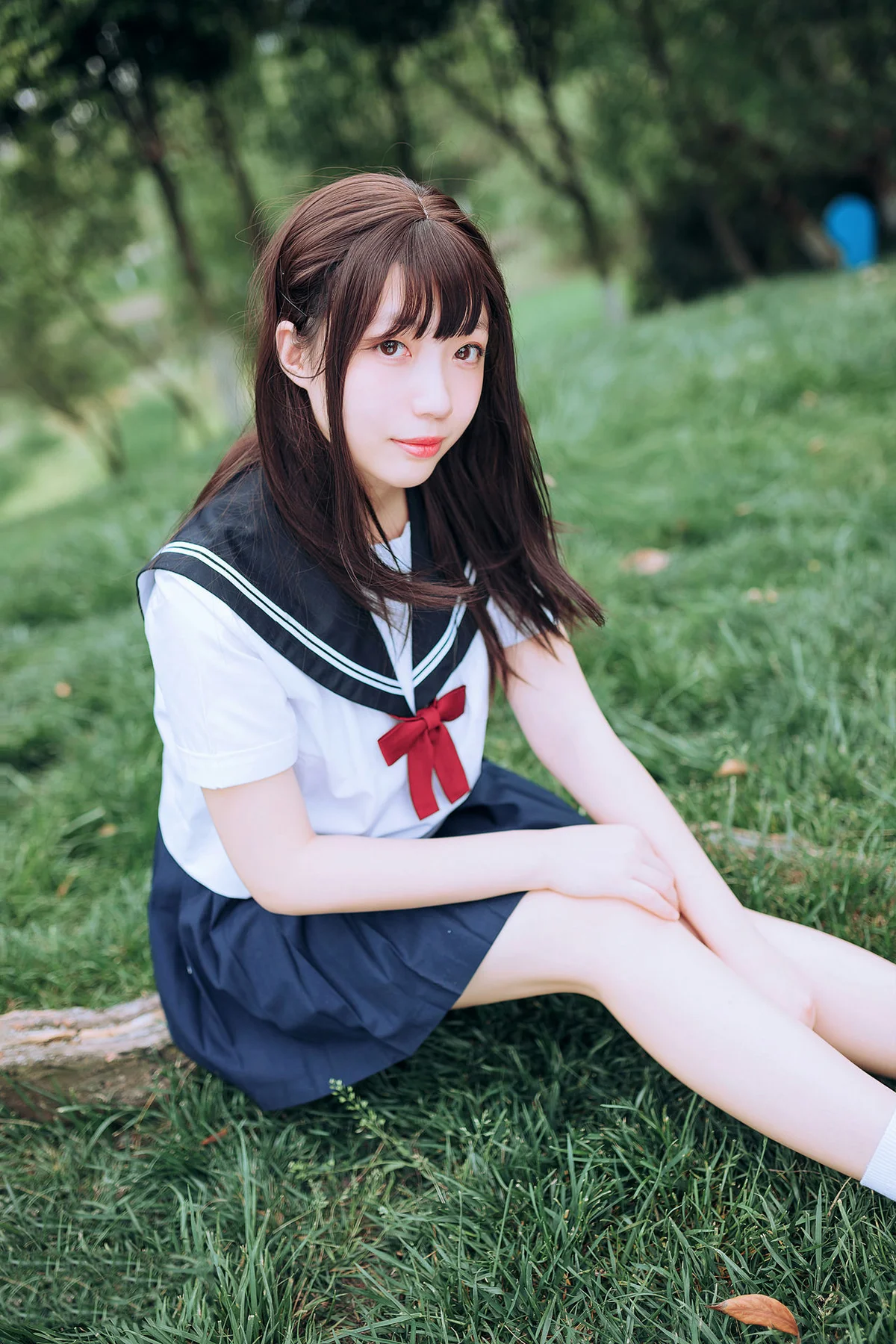 MTYH 喵糖映画 Vol.446 绿意jk制服 - 27