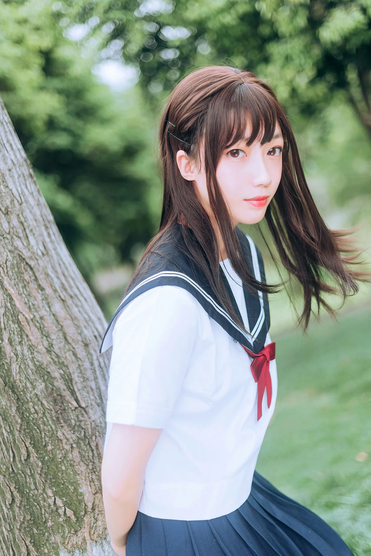 MTYH 喵糖映画 Vol.446 绿意jk制服 - 30