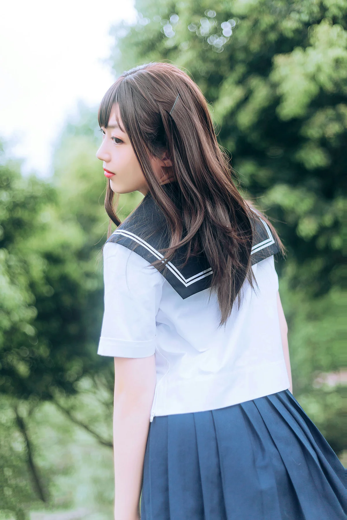 MTYH 喵糖映画 Vol.446 绿意jk制服 - 31