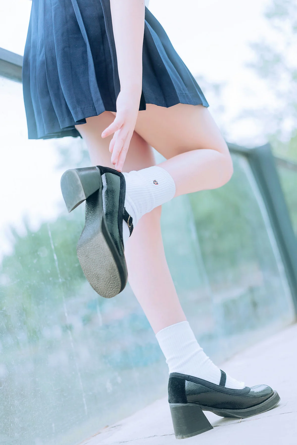 MTYH 喵糖映画 Vol.446 绿意jk制服 - 34