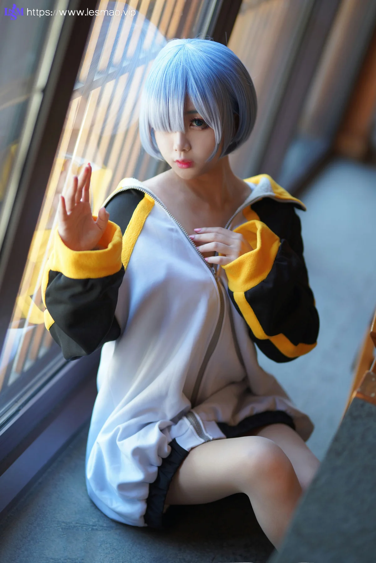 MTYH 喵糖映画 Vol.449 雷姆蓝发 - 19