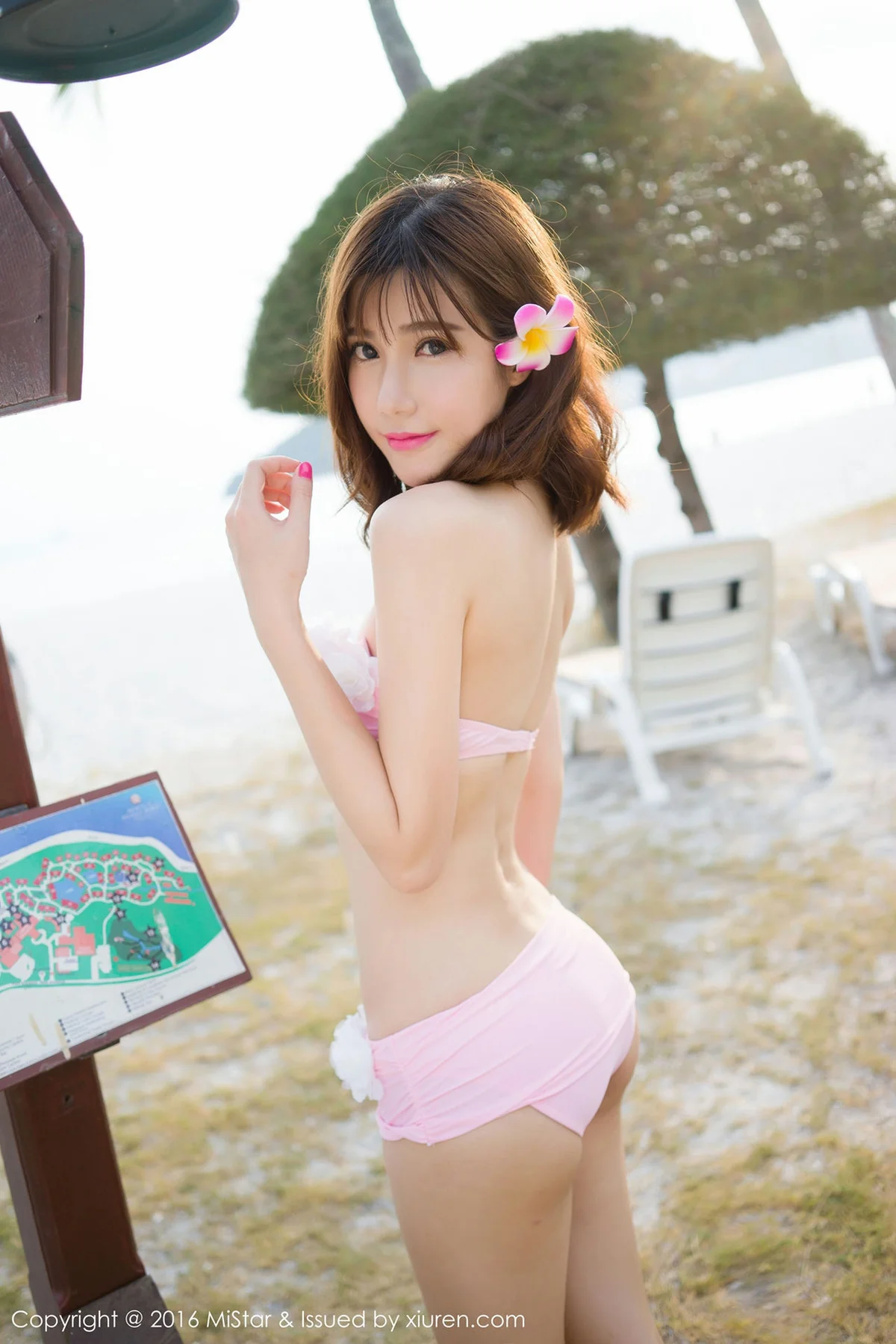 MiStar 魅妍社 Vol.088 Sandy陈天扬！沙滩比基尼 - 28