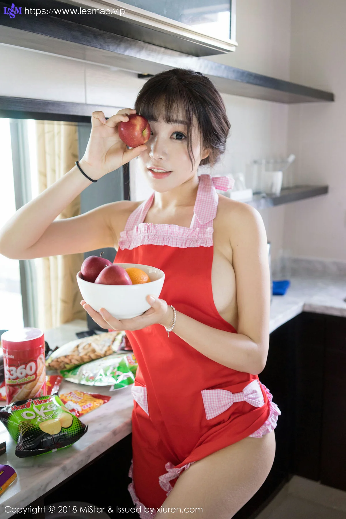 MiStar 魅妍社 Vol.236 芝芝Booty 吃货厨娘 - 11