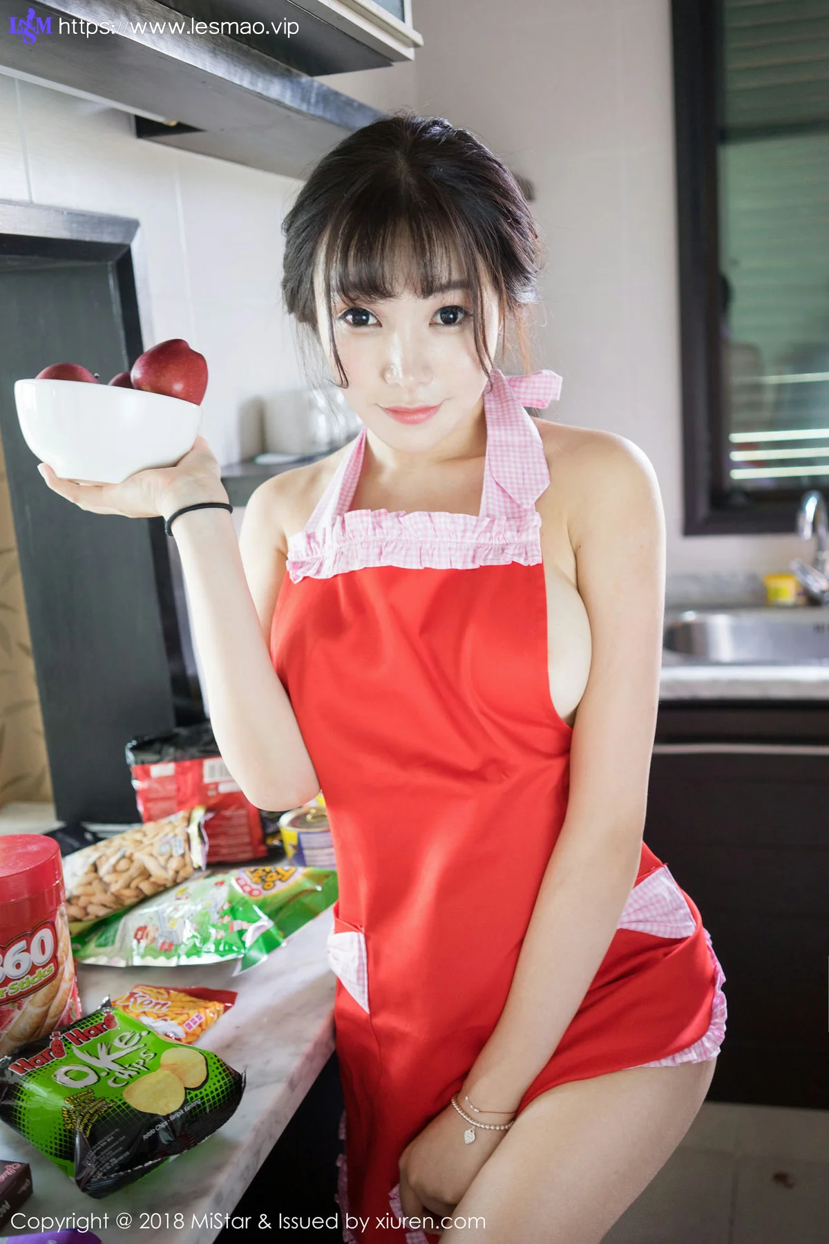 MiStar 魅妍社 Vol.236 芝芝Booty 吃货厨娘 - 12