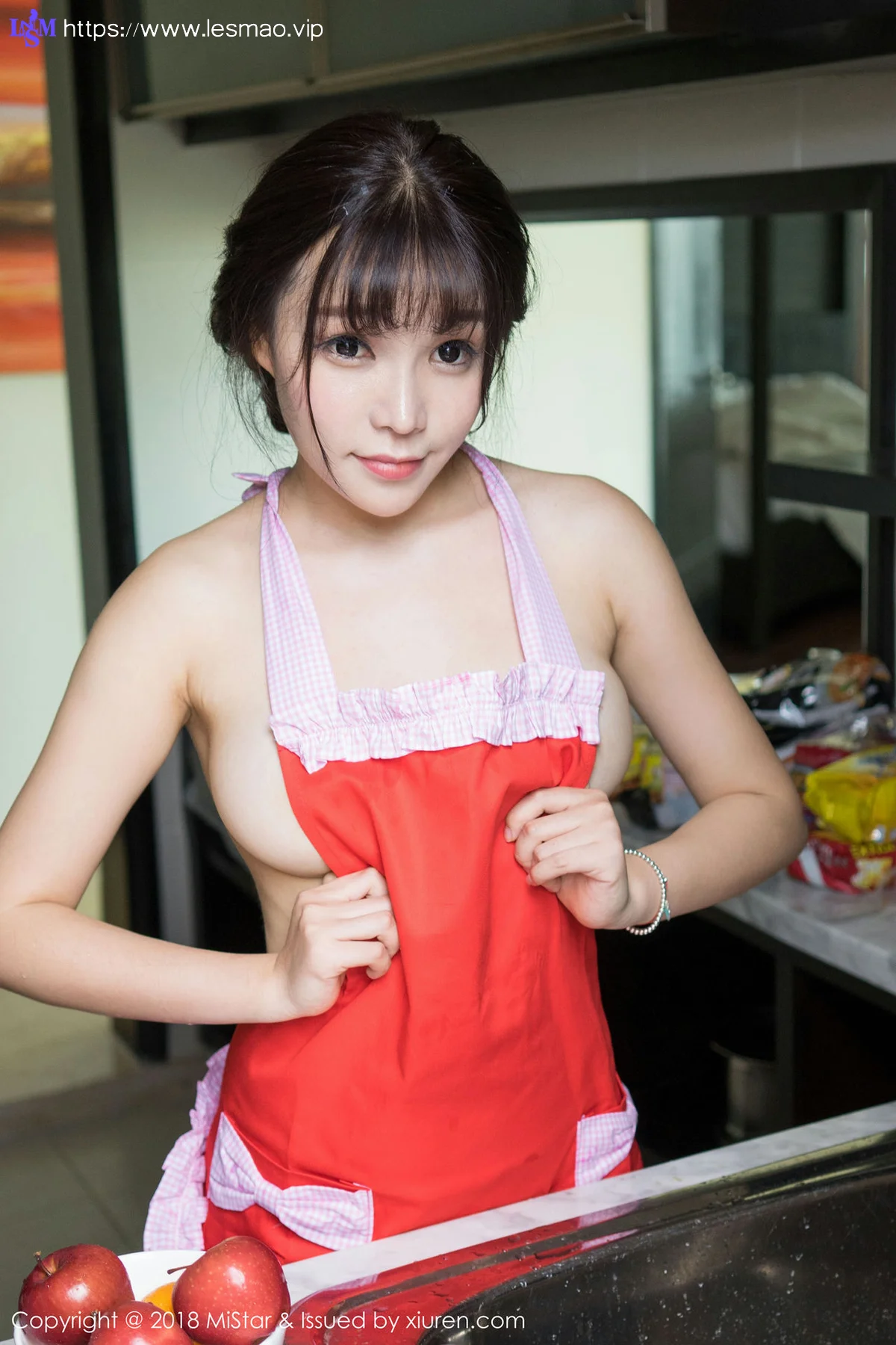 MiStar 魅妍社 Vol.236 芝芝Booty 吃货厨娘 - 18