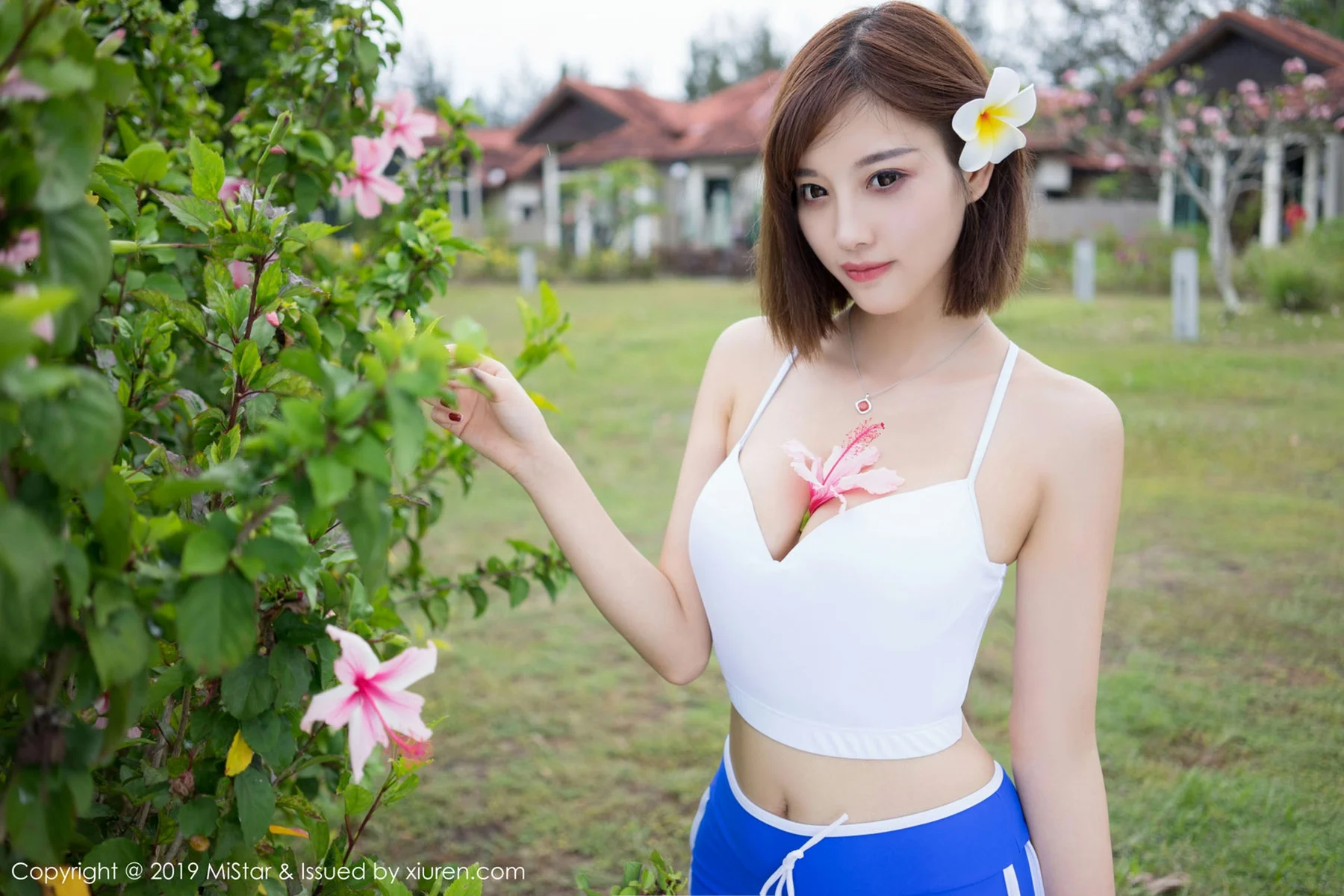 MiStar 魅妍社 Vol.263 杨晨晨sugar 旅拍女神短发美女 - 24