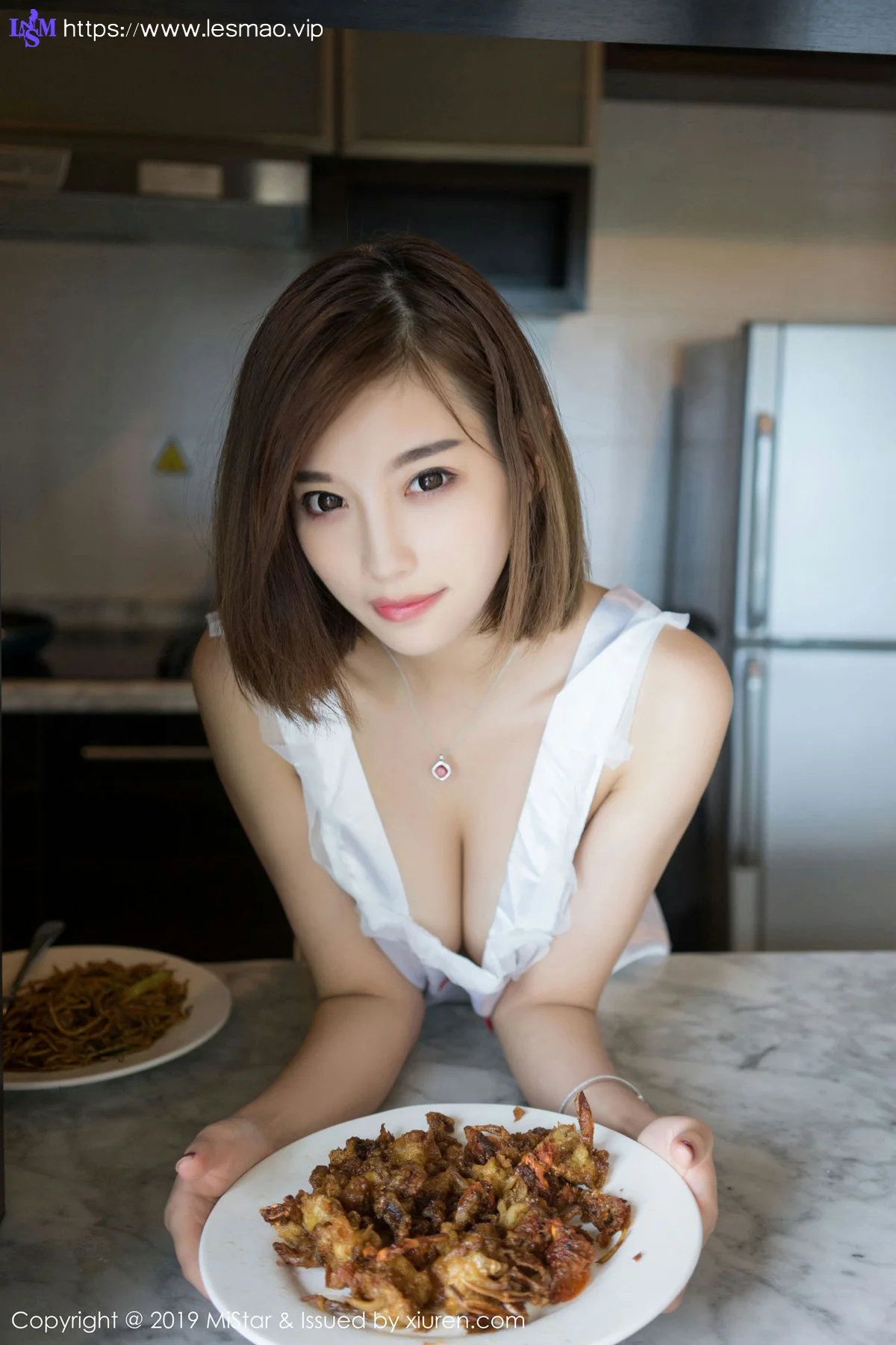 MiStar 魅妍社 Vol.274 杨晨晨 护士制服沙巴旅拍写真短发美女 - 41
