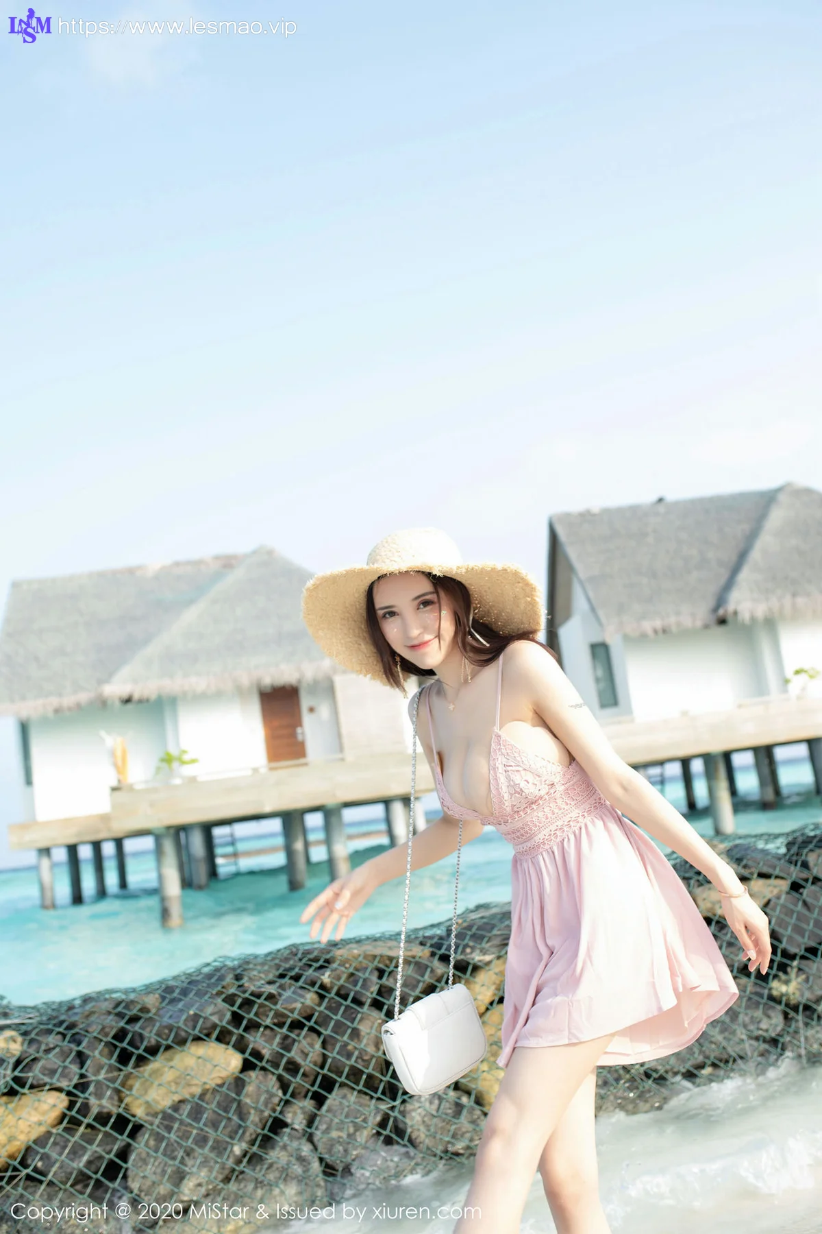 MiStar 魅妍社 Vol.324 比基尼沙滩 陈思琪Art 马尔代夫旅拍写真 - 14
